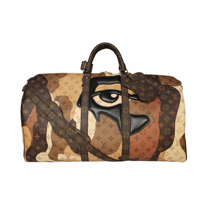 LOUIS VUITTON Kid Super Portrait Bandouliere Keepall 55 - New with