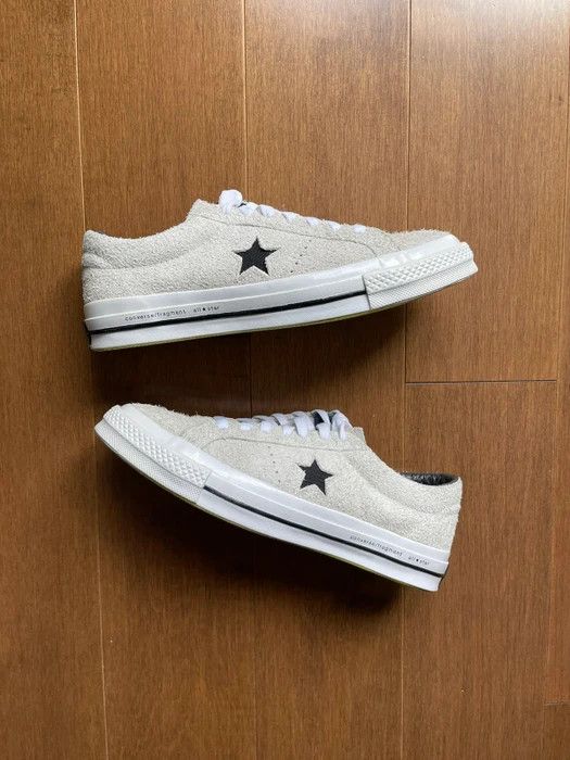 Converse Fragment Design Hiroshi Fujiwara Fragment Design x One Star 74 Grey Grailed