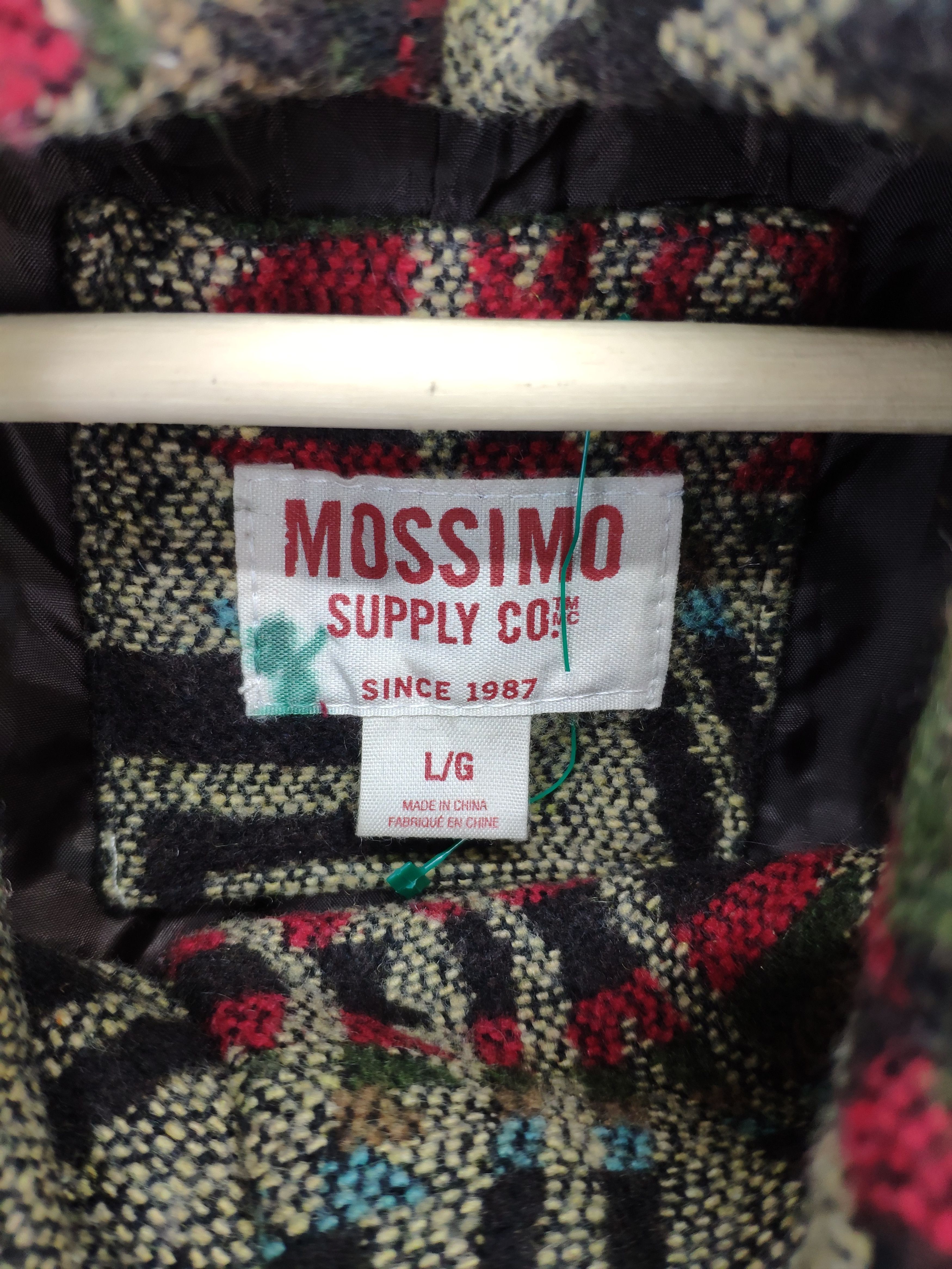 Mossimo × Vintage Vintage Mossimo Wool Hoodie Cardigan Navajo Style Size M / US 6-8 / IT 42-44 - 3 Thumbnail
