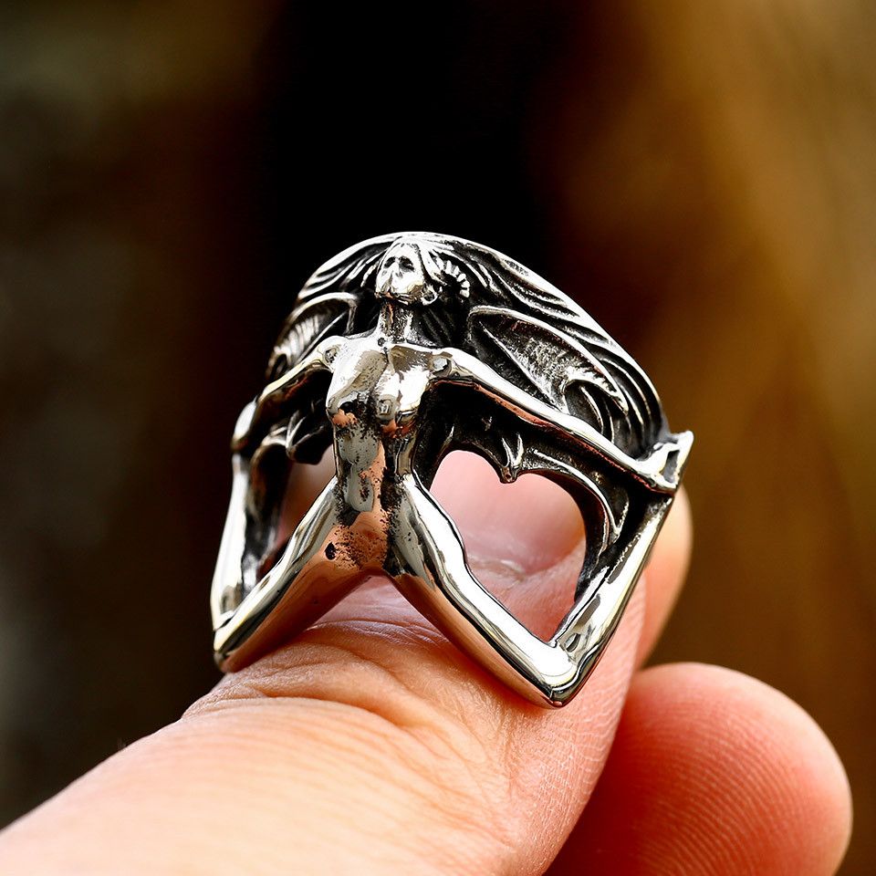 Jewelry Goddess Naked Girl Ring Size ONE SIZE - 4 Thumbnail