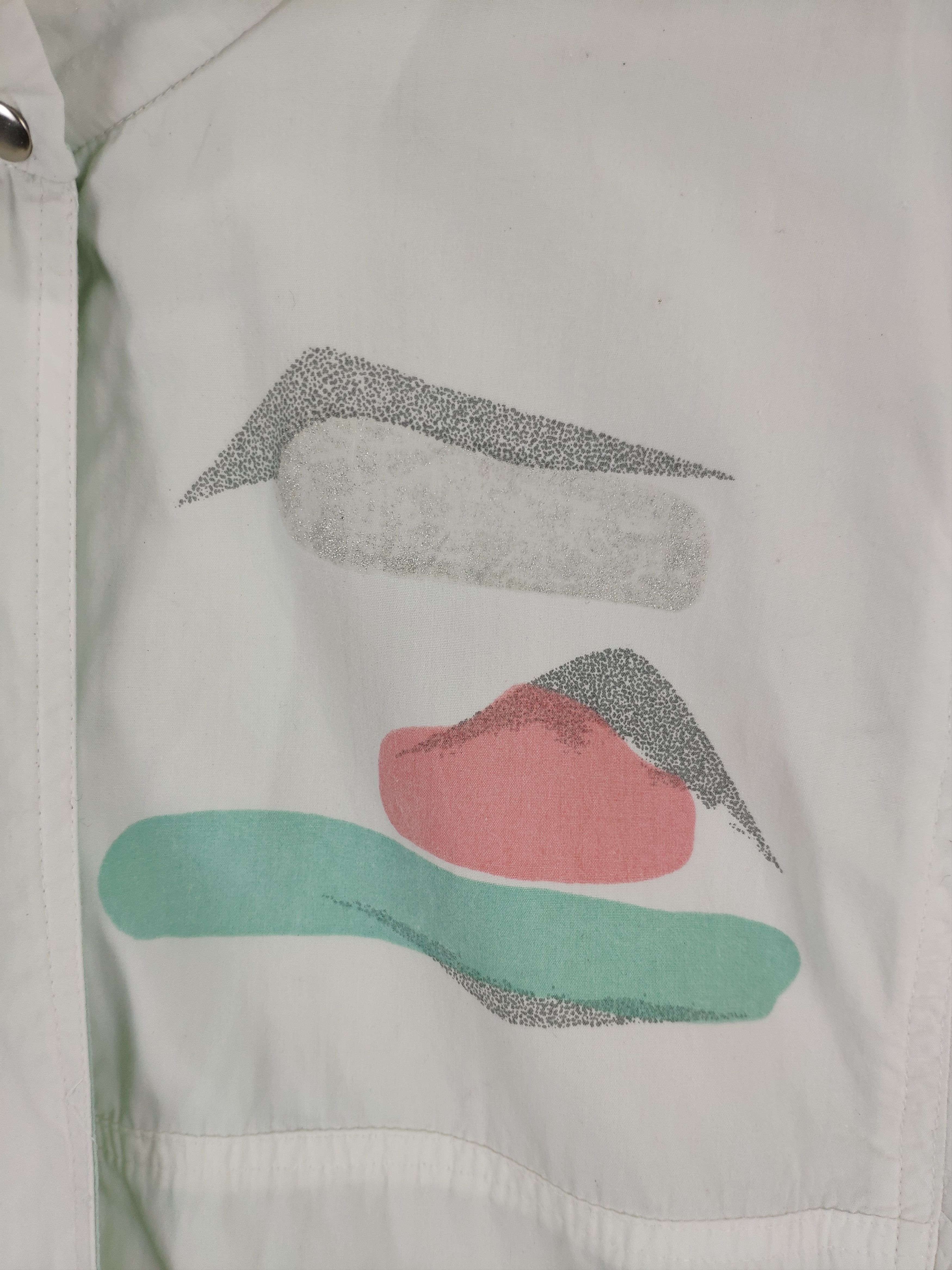 Art Comes First × Vintage Vintage Jacket Abstract Art Motif Size US M / EU 48-50 / 2 - 11 Thumbnail
