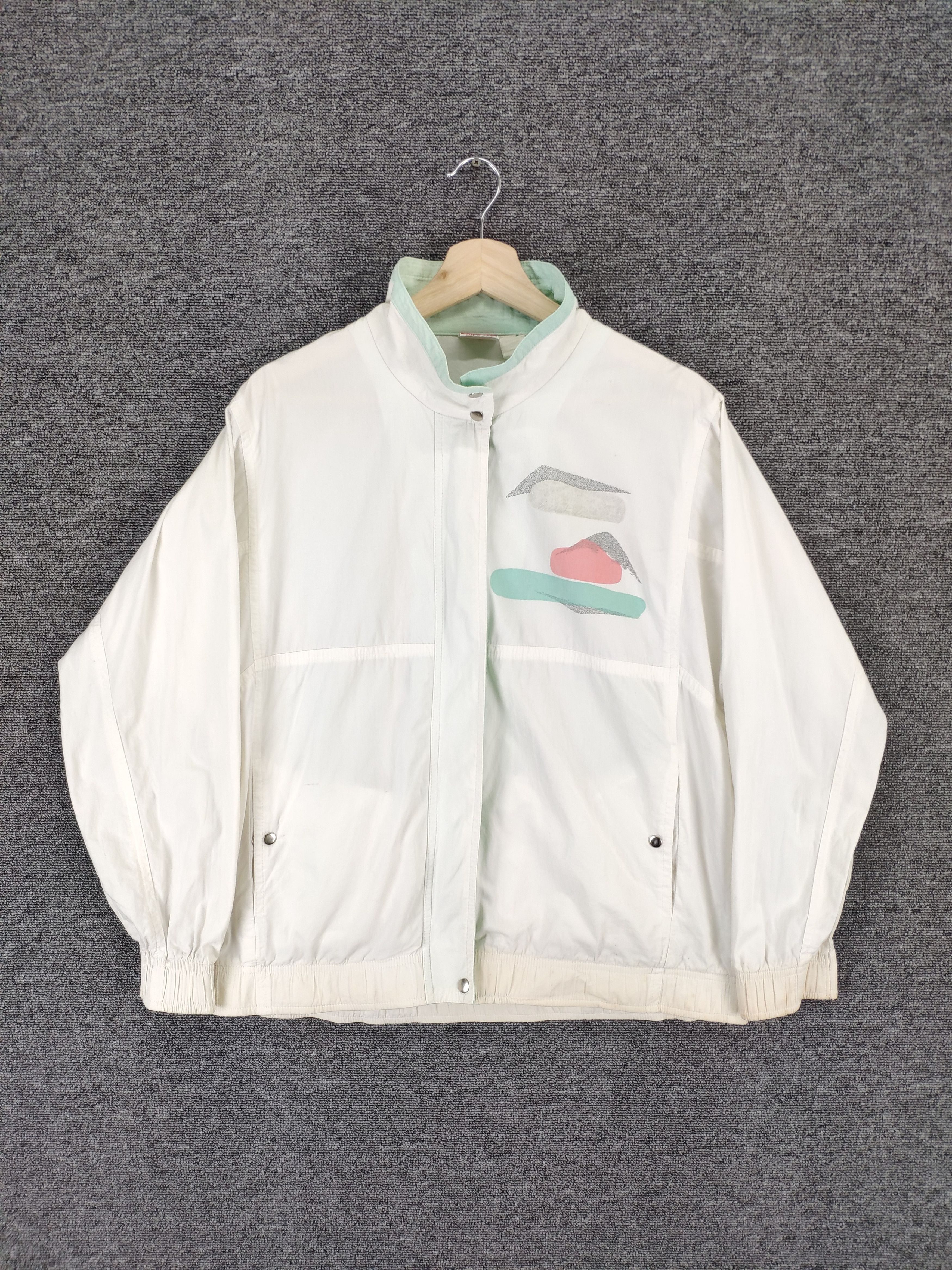Art Comes First × Vintage Vintage Jacket Abstract Art Motif Size US M / EU 48-50 / 2 - 1 Thumbnail