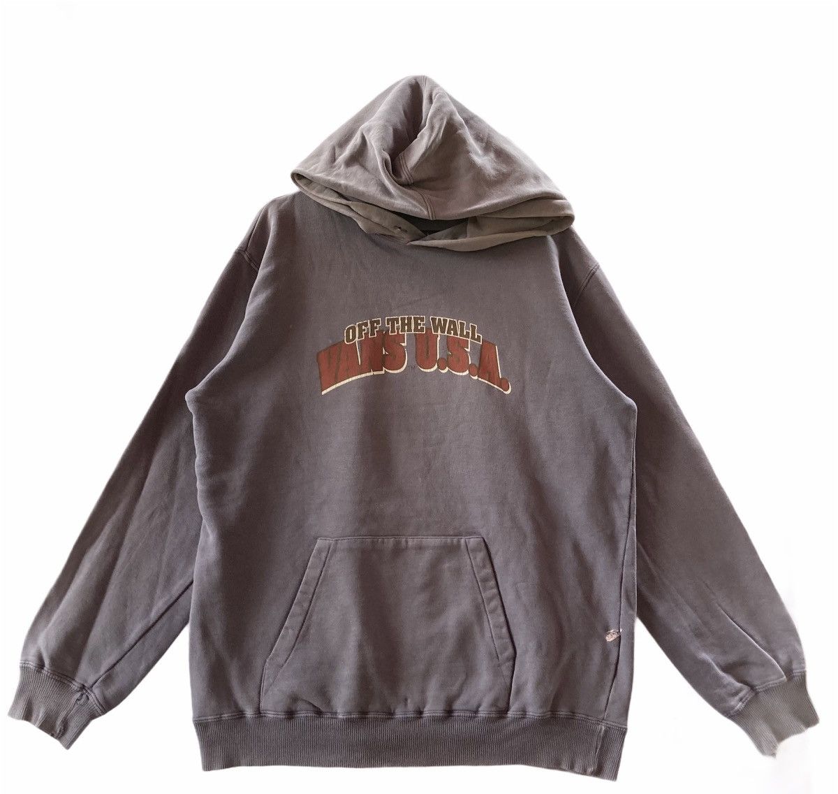 Vans × Vintage Vintage Vans Big Logo HoodieSweatshirt spell out Size US M / EU 48-50 / 2 - 1 Thumbnail