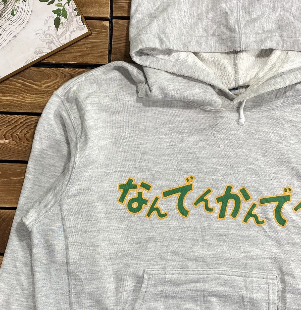 Champion × Japanese Brand × Vintage Vintage Champion Japanese Art Sweatshirt Hoodie Big Logo L Size US L / EU 52-54 / 3 - 6 Thumbnail