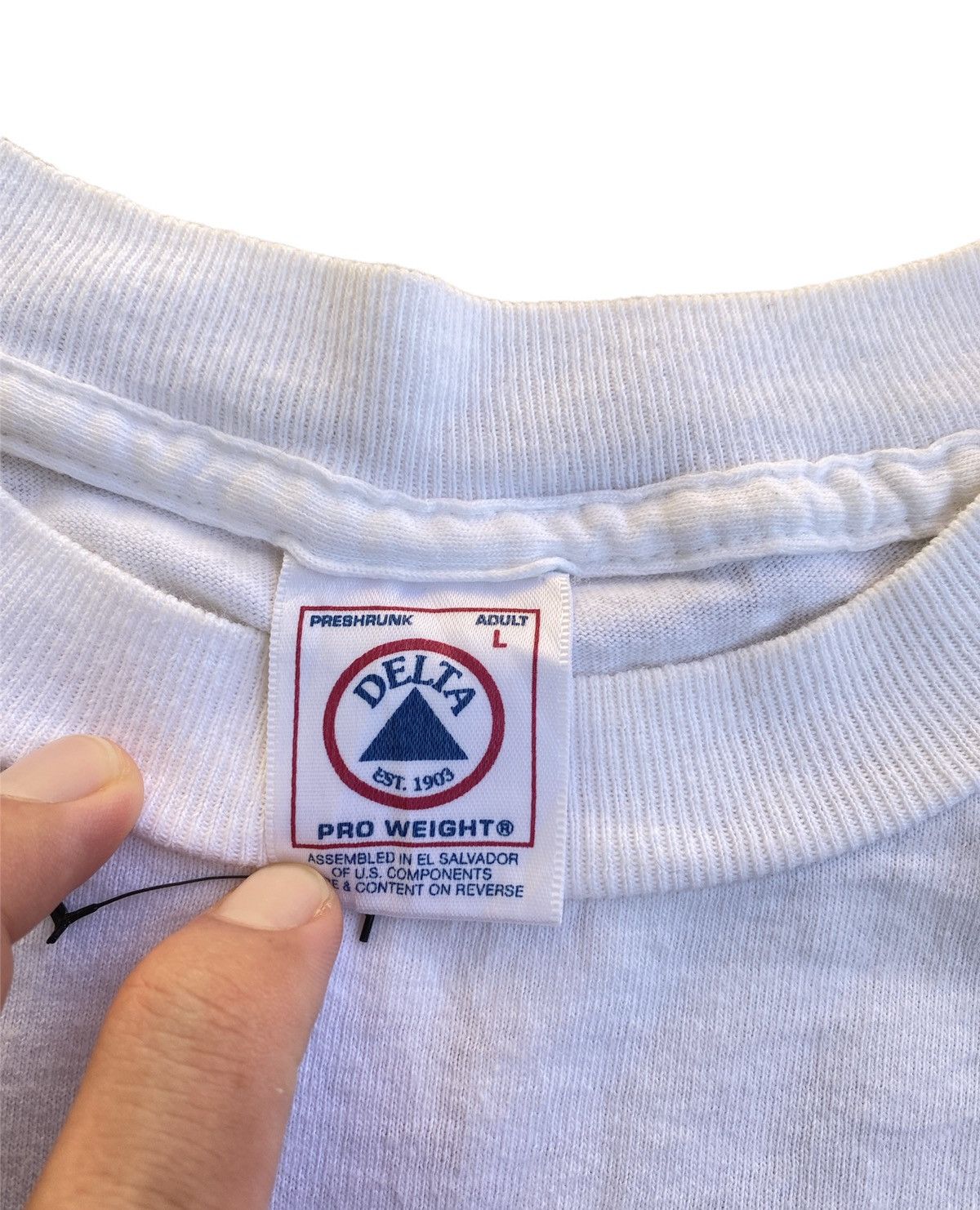 Vintage Vintage 90s Whos Ya Daddy Streetwear White T shirt Size US L / EU 52-54 / 3 - 3 Thumbnail