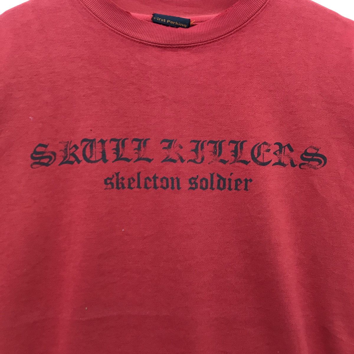 Japanese Brand × Vintage Vintage First Parking sweatshirt Streetwear Skateboarding Size US L / EU 52-54 / 3 - 9 Thumbnail