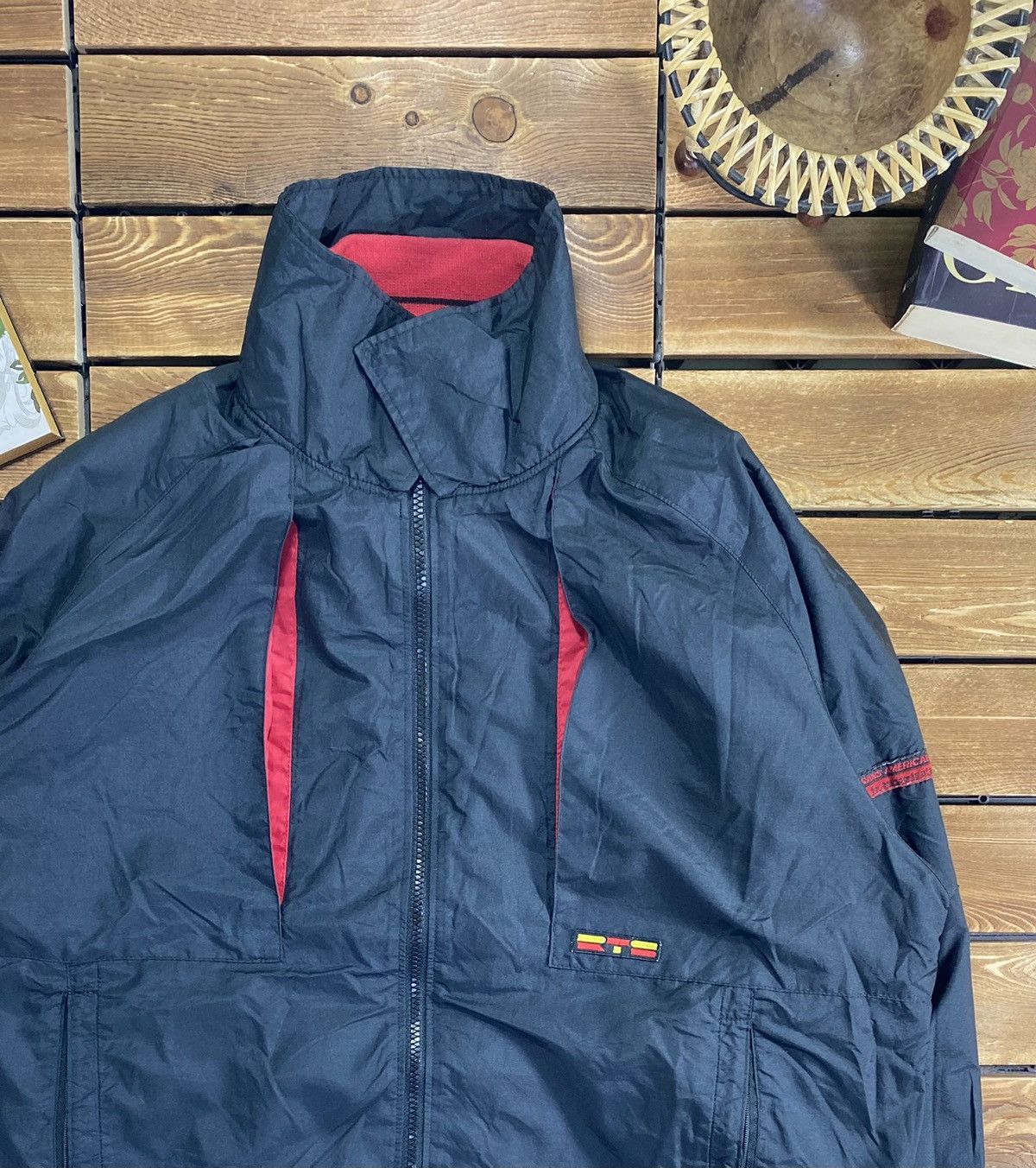Asics × Vintage Vintage Reversible Jacket Asics RTS A Moriya Sport Jacket L Size US L / EU 52-54 / 3 - 5 Thumbnail