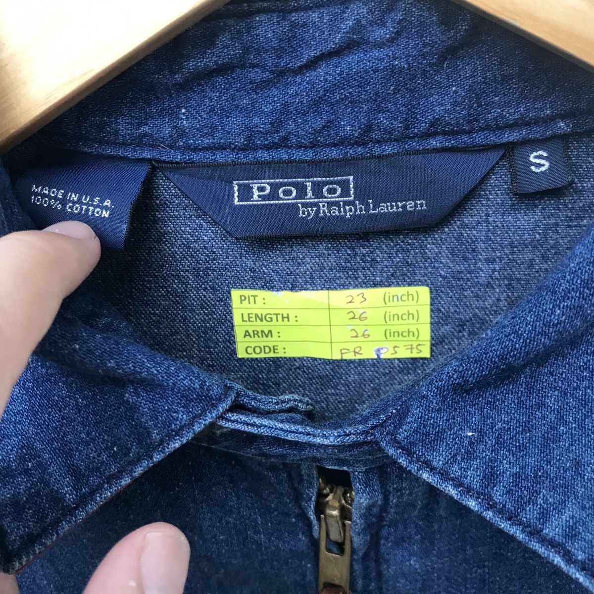 Polo Ralph Lauren × Vintage Vintage Polo Ralph Lauren Small Pony 90s Jeans Size US L / EU 52-54 / 3 - 4 Thumbnail