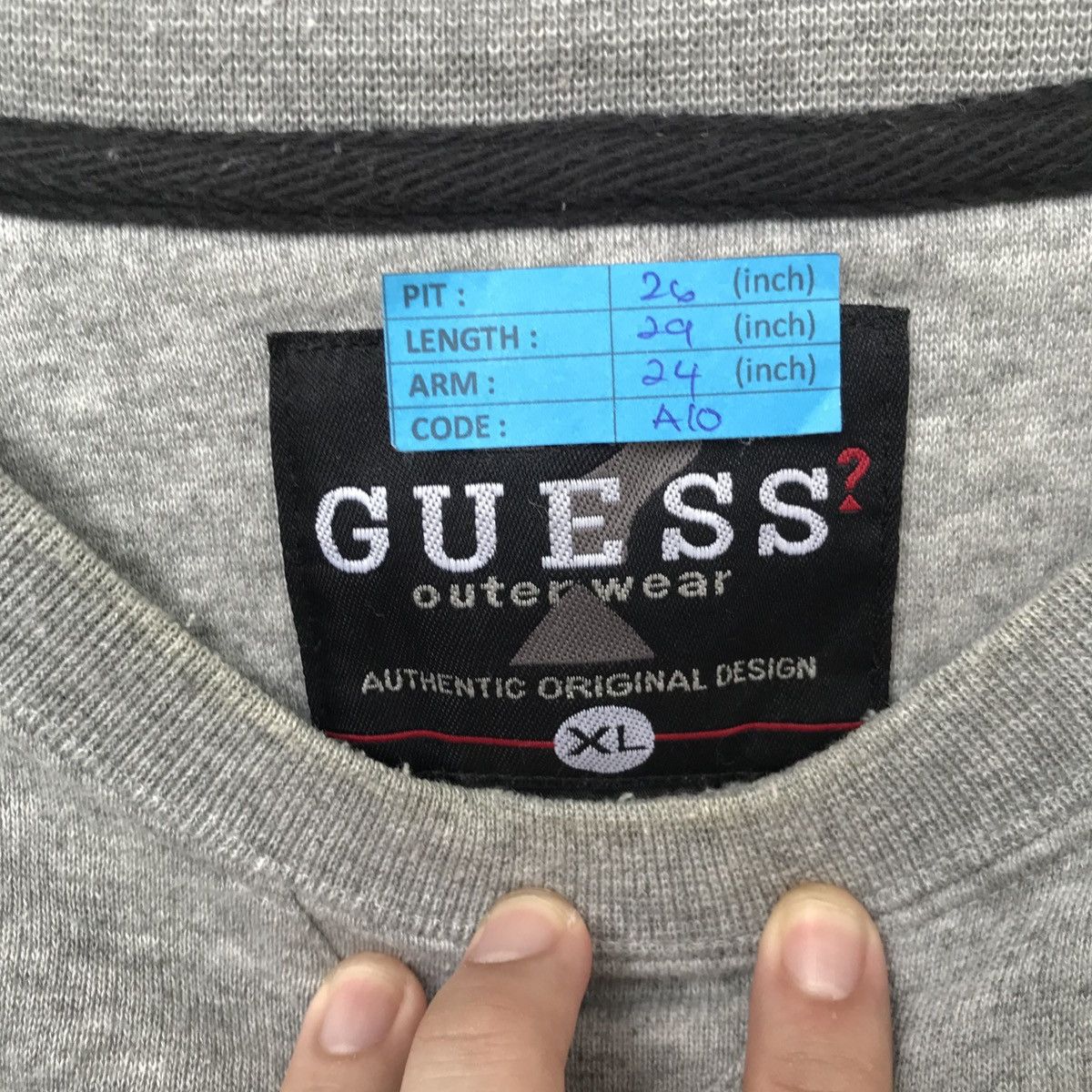 Guess × Vintage PICK!! Vintage Guess Sweatshirt Guess Crewneck Sweater Size US XL / EU 56 / 4 - 4 Thumbnail
