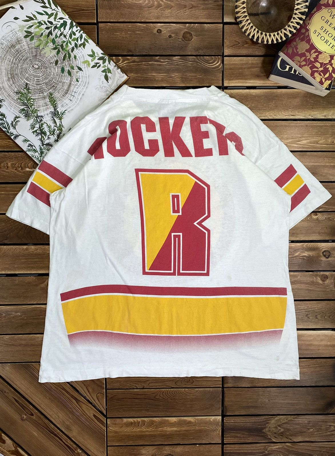 NBA × Vintage Vintage Houston Rockest Nba Finals 1994 Salem Tag Size L Size US L / EU 52-54 / 3 - 9 Thumbnail