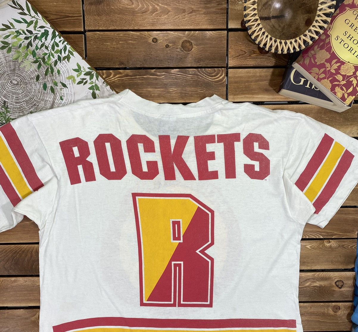 NBA × Vintage Vintage Houston Rockest Nba Finals 1994 Salem Tag Size L Size US L / EU 52-54 / 3 - 10 Thumbnail