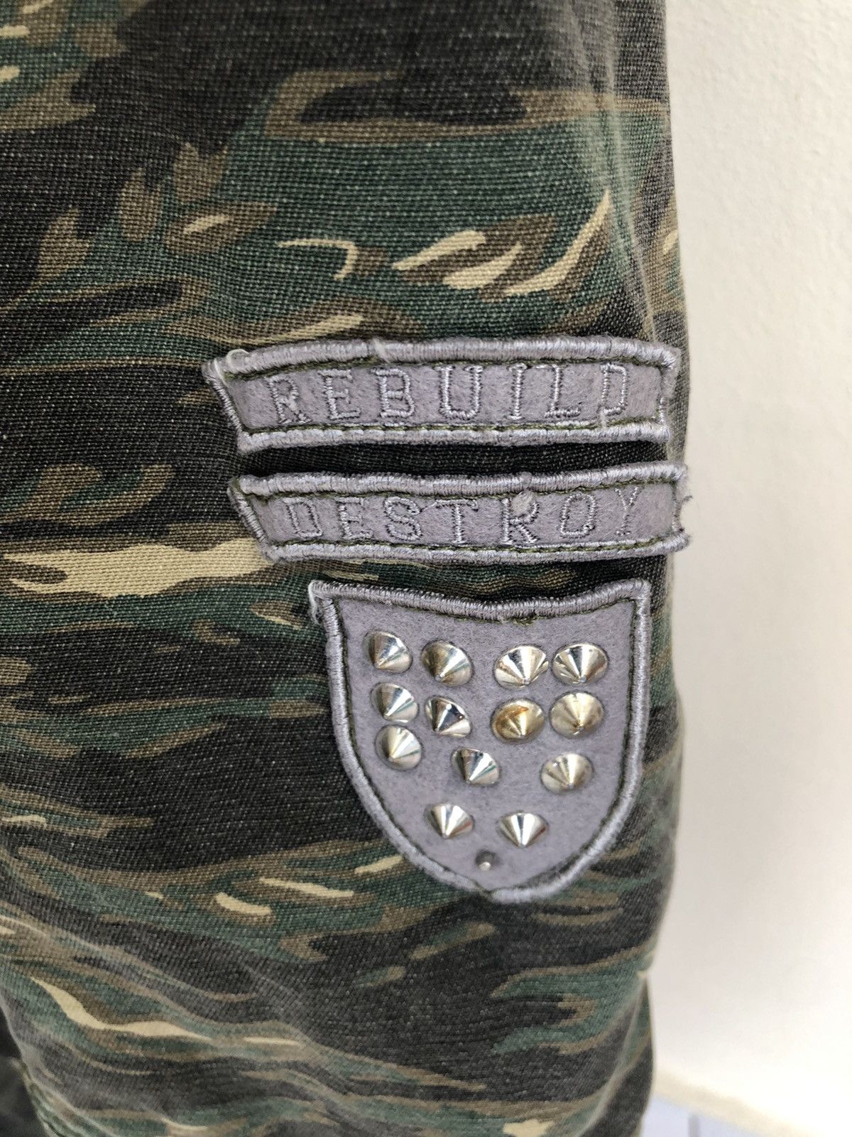 Engineered Garments 🎌 Japanese Brand Square Parka Army camouflage Size US L / EU 52-54 / 3 - 23 Thumbnail