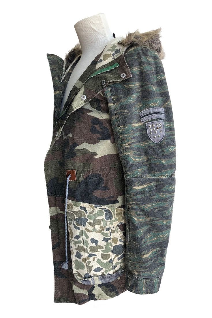 Engineered Garments 🎌 Japanese Brand Square Parka Army camouflage Size US L / EU 52-54 / 3 - 19 Thumbnail