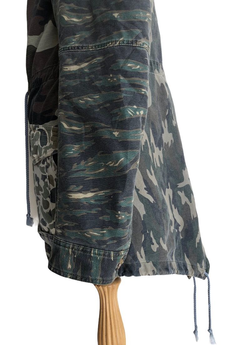 Engineered Garments 🎌 Japanese Brand Square Parka Army camouflage Size US L / EU 52-54 / 3 - 6 Thumbnail