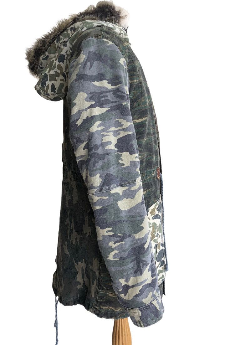 Engineered Garments 🎌 Japanese Brand Square Parka Army camouflage Size US L / EU 52-54 / 3 - 8 Thumbnail