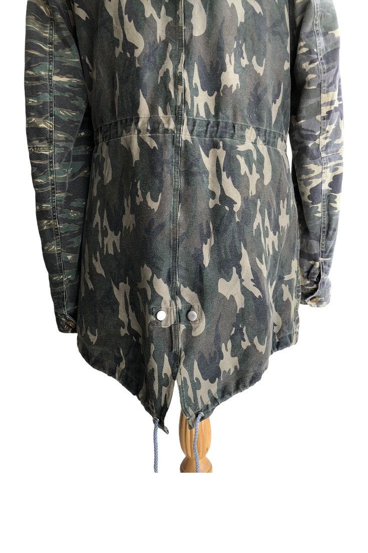Engineered Garments 🎌 Japanese Brand Square Parka Army camouflage Size US L / EU 52-54 / 3 - 12 Thumbnail