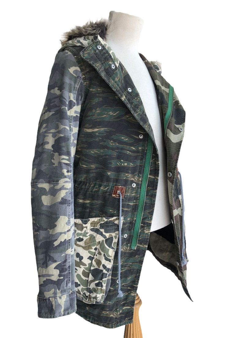 Engineered Garments 🎌 Japanese Brand Square Parka Army camouflage Size US L / EU 52-54 / 3 - 16 Thumbnail