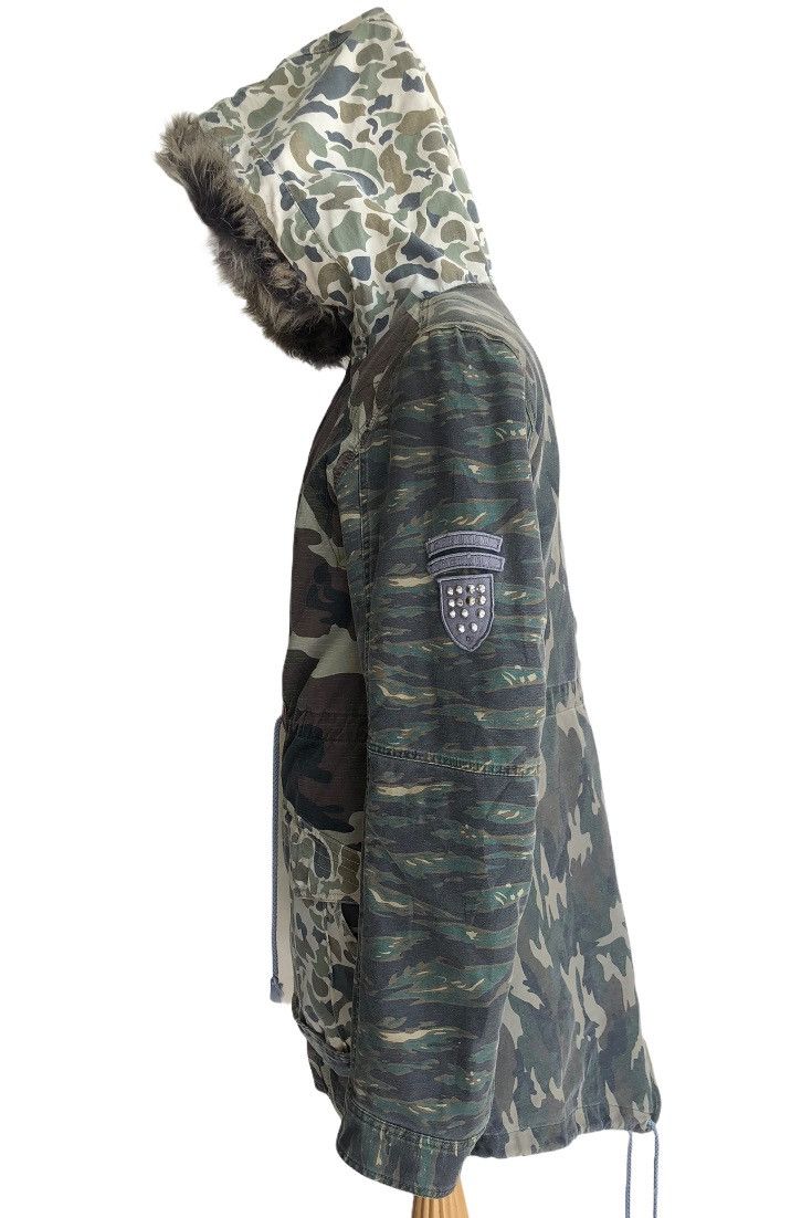 Engineered Garments 🎌 Japanese Brand Square Parka Army camouflage Size US L / EU 52-54 / 3 - 4 Thumbnail
