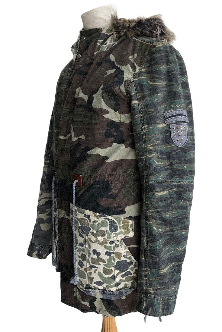 Engineered Garments 🎌 Japanese Brand Square Parka Army camouflage Size US L / EU 52-54 / 3 - 13 Thumbnail