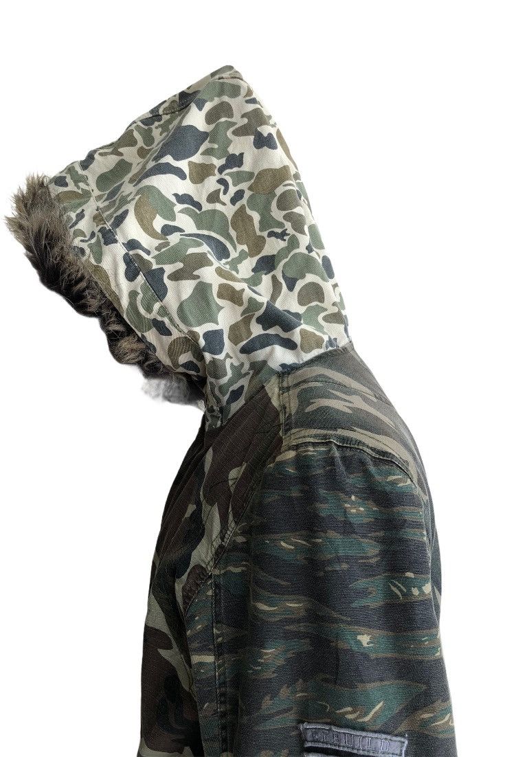 Engineered Garments 🎌 Japanese Brand Square Parka Army camouflage Size US L / EU 52-54 / 3 - 5 Thumbnail