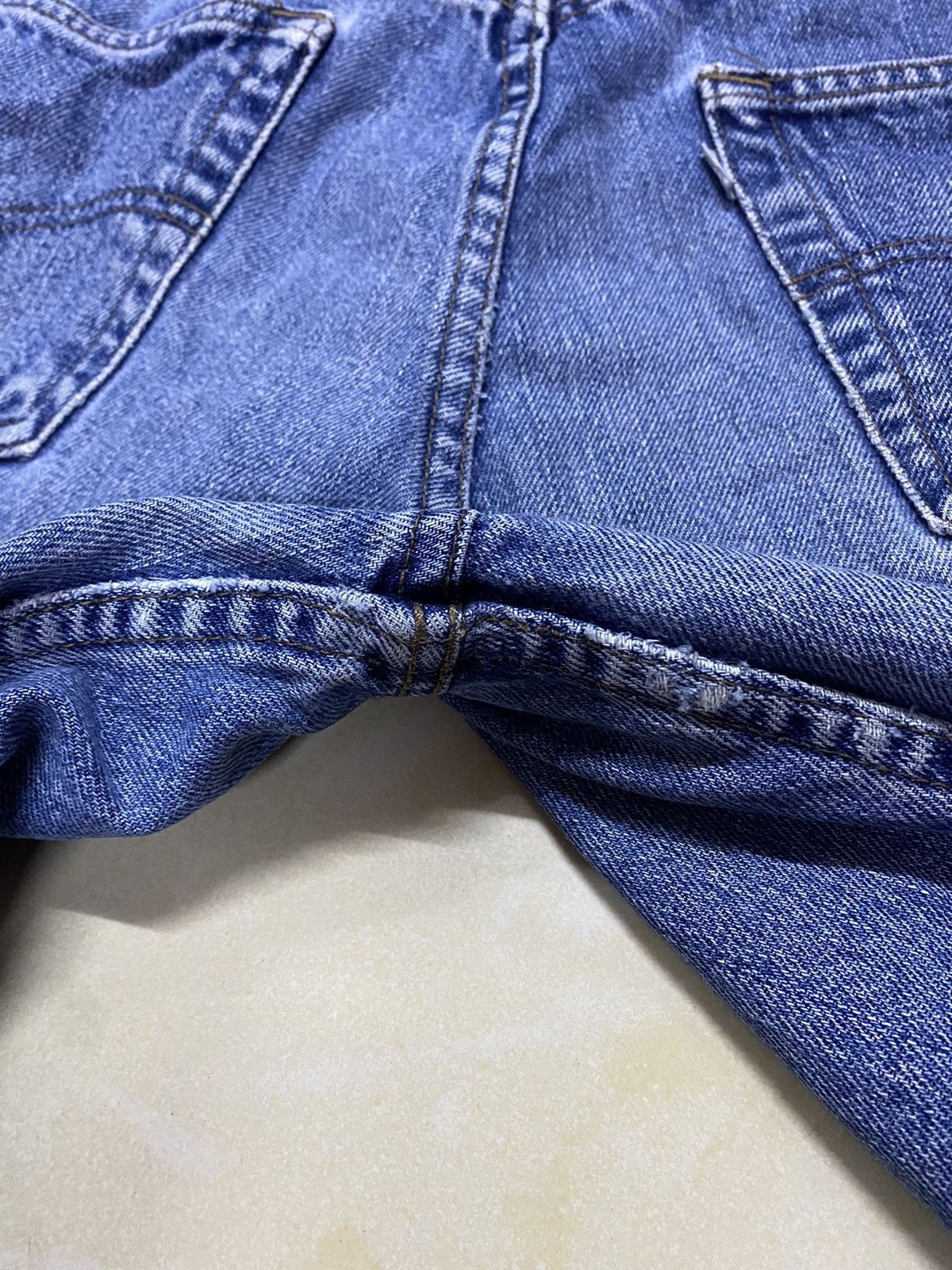 Levi's × Vintage Vintage 90’s Levis Silver Tab Button Fly Denim Size US 31 - 12 Thumbnail