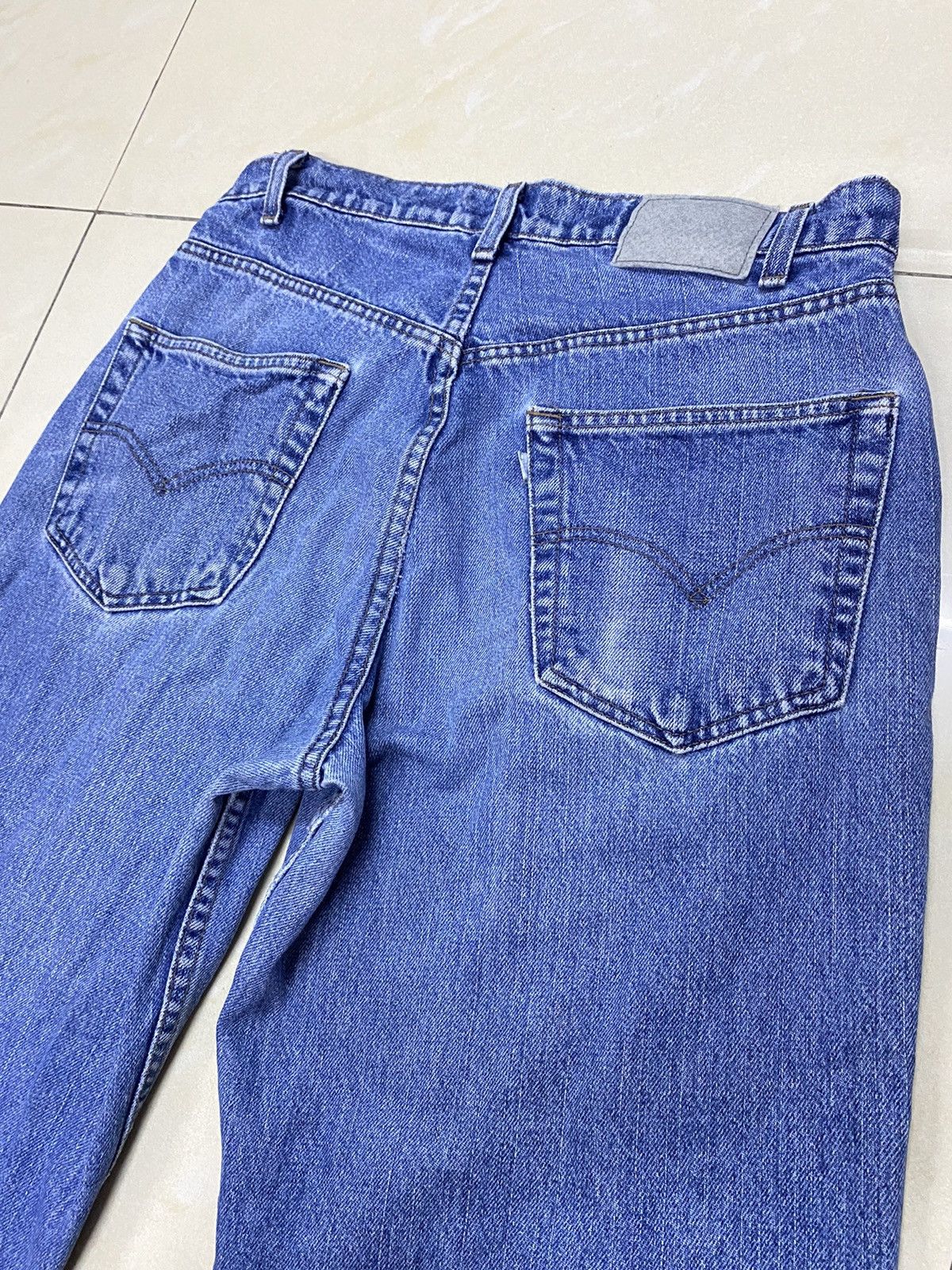Levi's × Vintage Vintage 90’s Levis Silver Tab Button Fly Denim Size US 31 - 6 Thumbnail