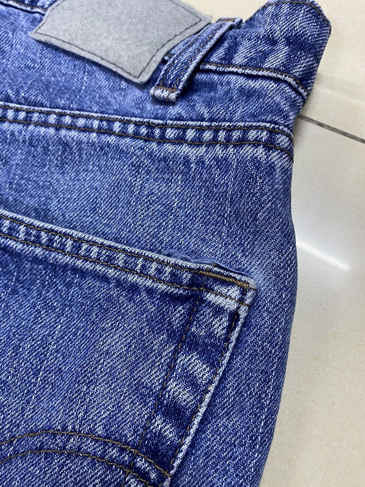 Levi's × Vintage Vintage 90’s Levis Silver Tab Button Fly Denim Size US 31 - 7 Thumbnail