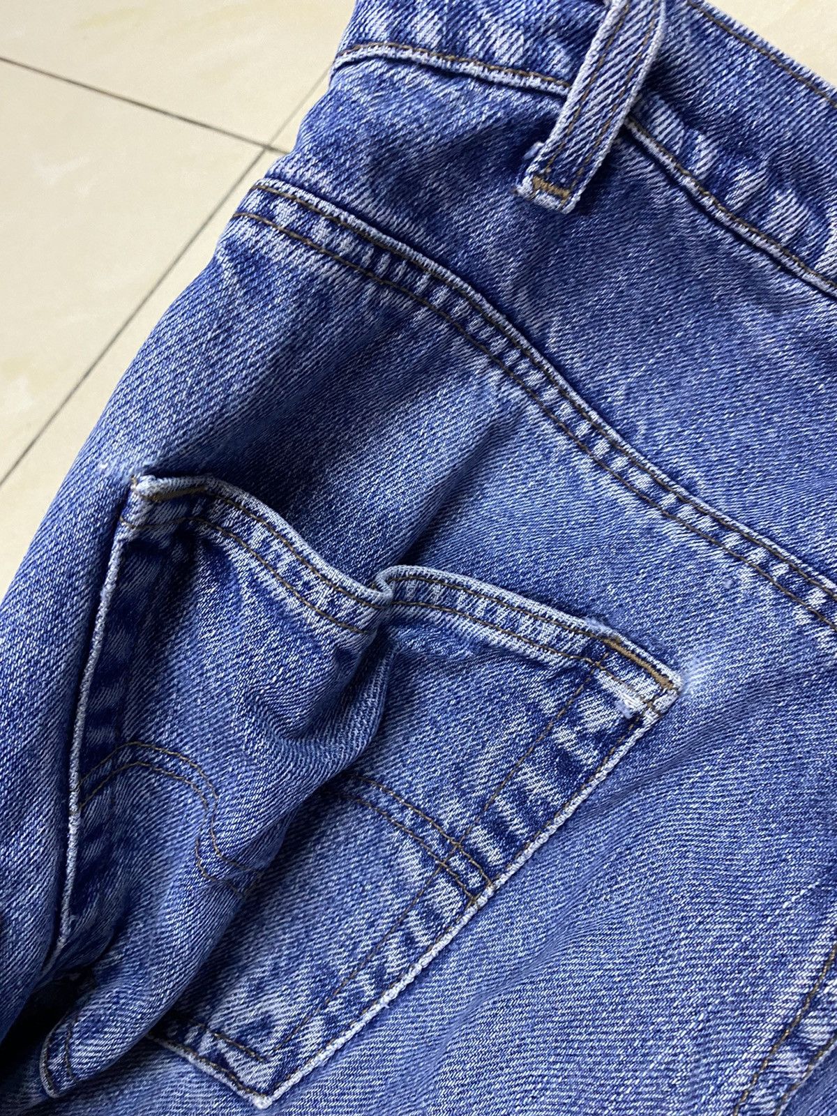 Levi's × Vintage Vintage 90’s Levis Silver Tab Button Fly Denim Size US 31 - 8 Thumbnail