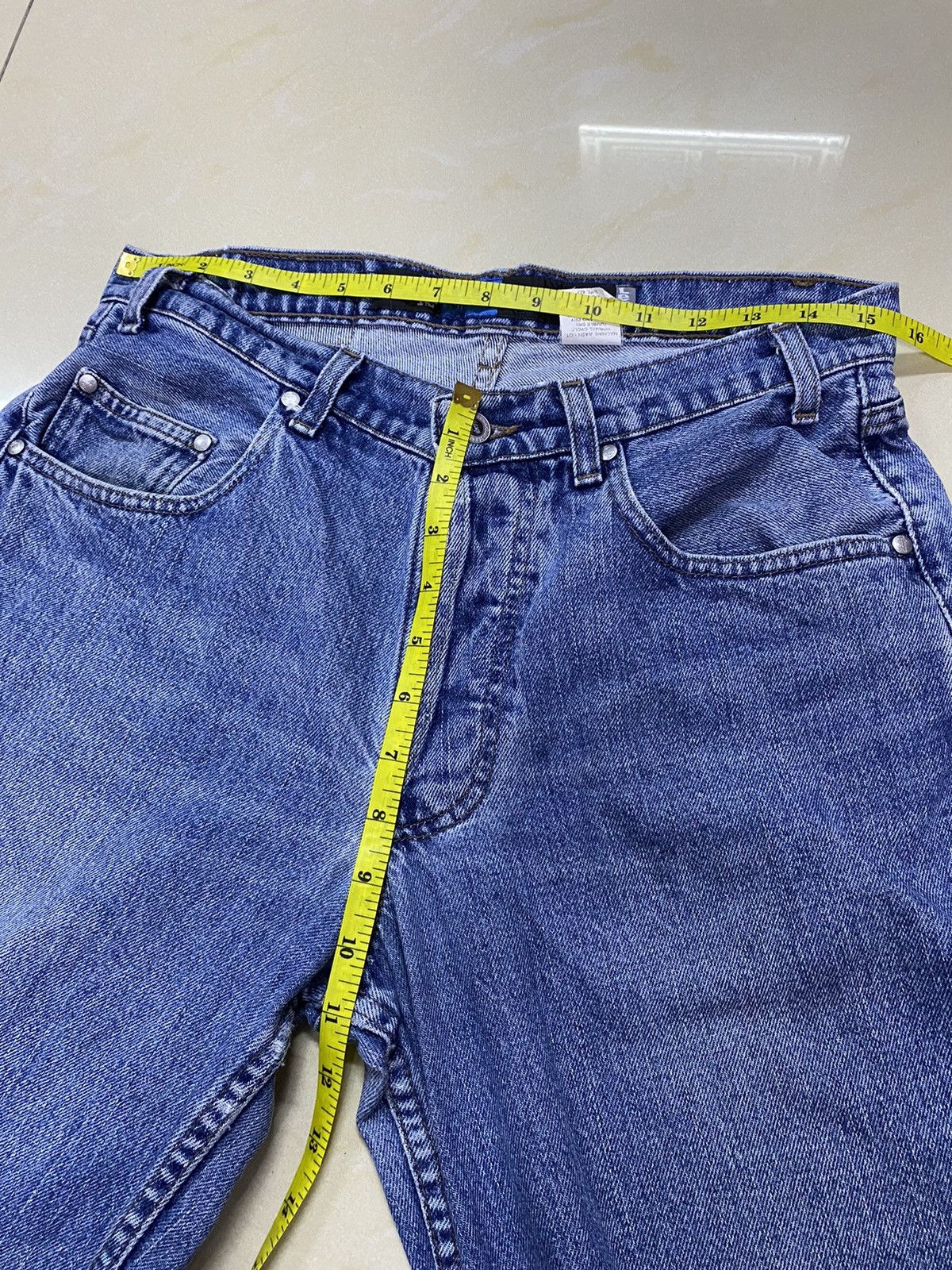 Levi's × Vintage Vintage 90’s Levis Silver Tab Button Fly Denim Size US 31 - 16 Thumbnail
