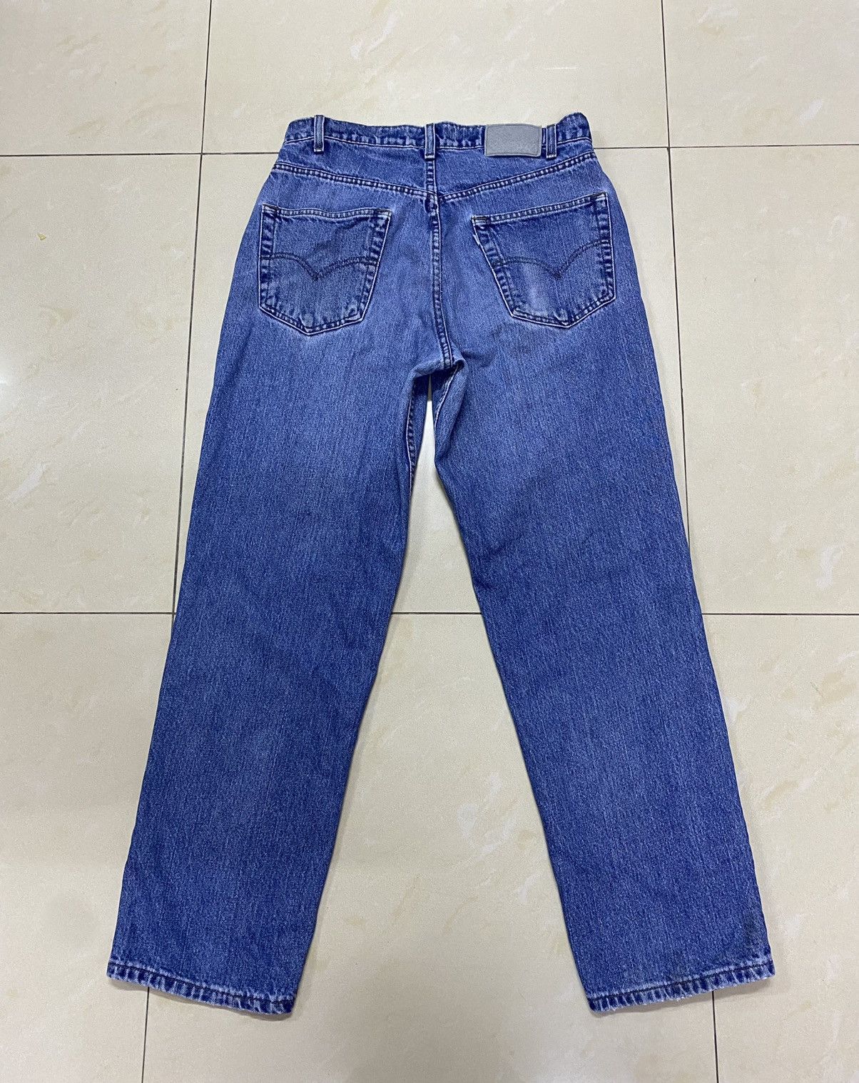 Levi's × Vintage Vintage 90’s Levis Silver Tab Button Fly Denim Size US 31 - 2 Thumbnail