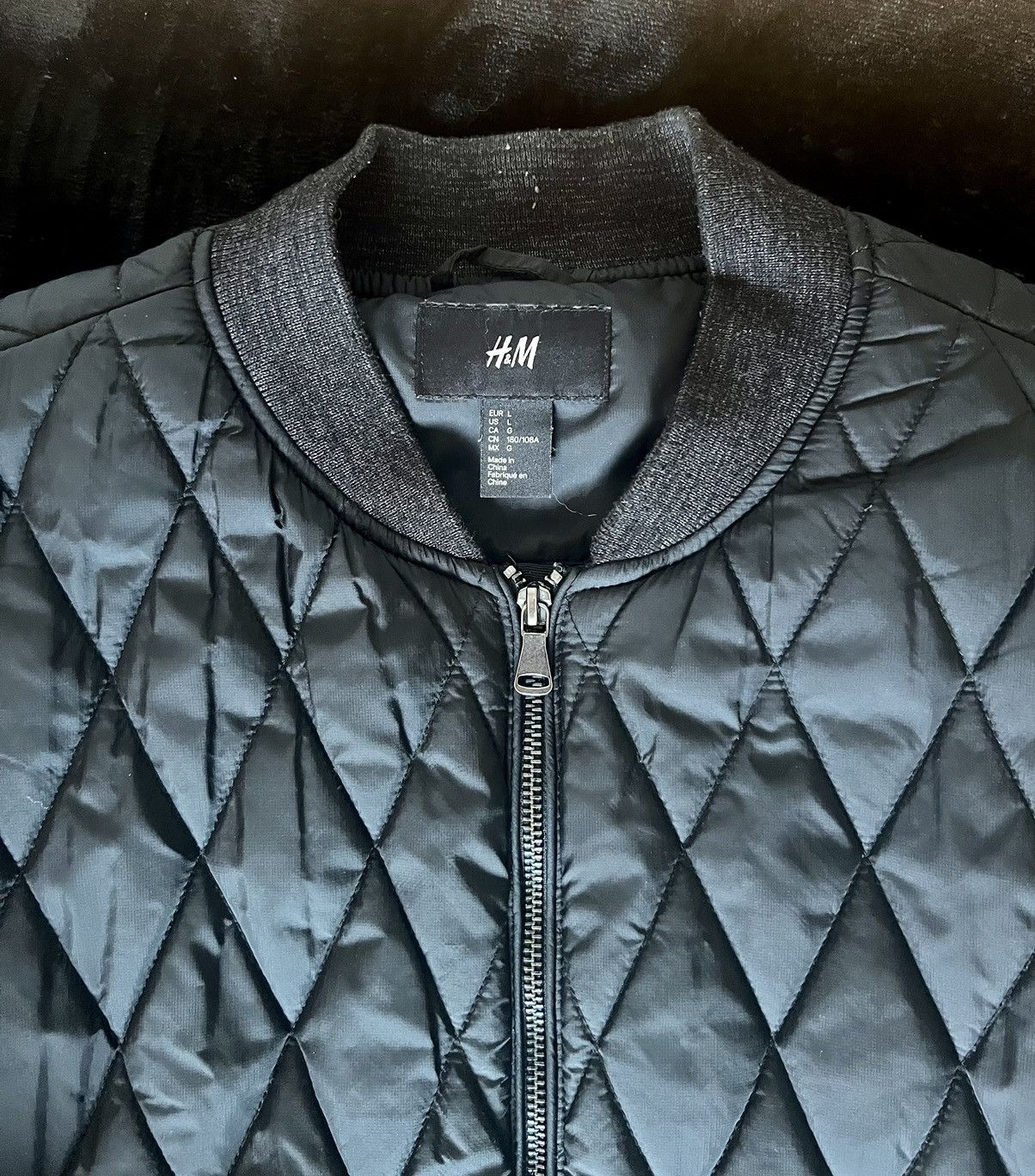 Zara Zara Bomber Jacket Black Size Large Size US L / EU 52-54 / 3 - 3 Thumbnail