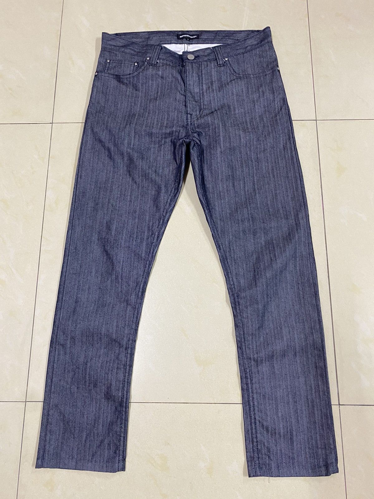 Japanese Brand Semantic Design Pants