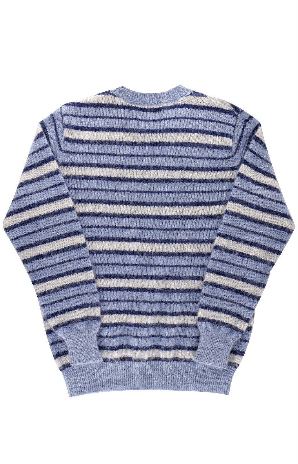 Vintage Striped Mohair Knit Sweater Blue Size US S / EU 44-46 / 1 - 5 Thumbnail