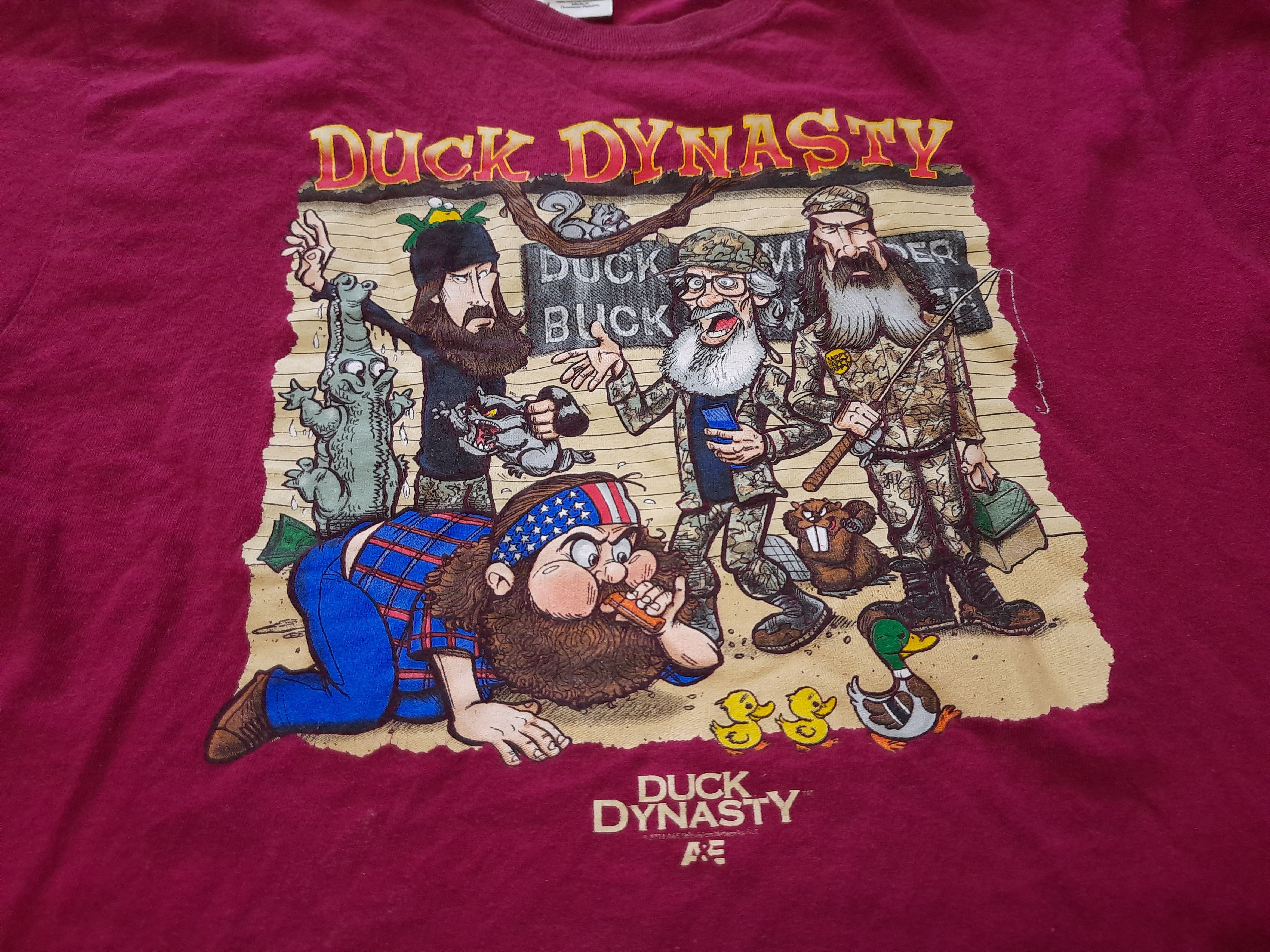 Vintage Duck Dynasty Comics T-shirt Size US M / EU 48-50 / 2 - 2 Thumbnail