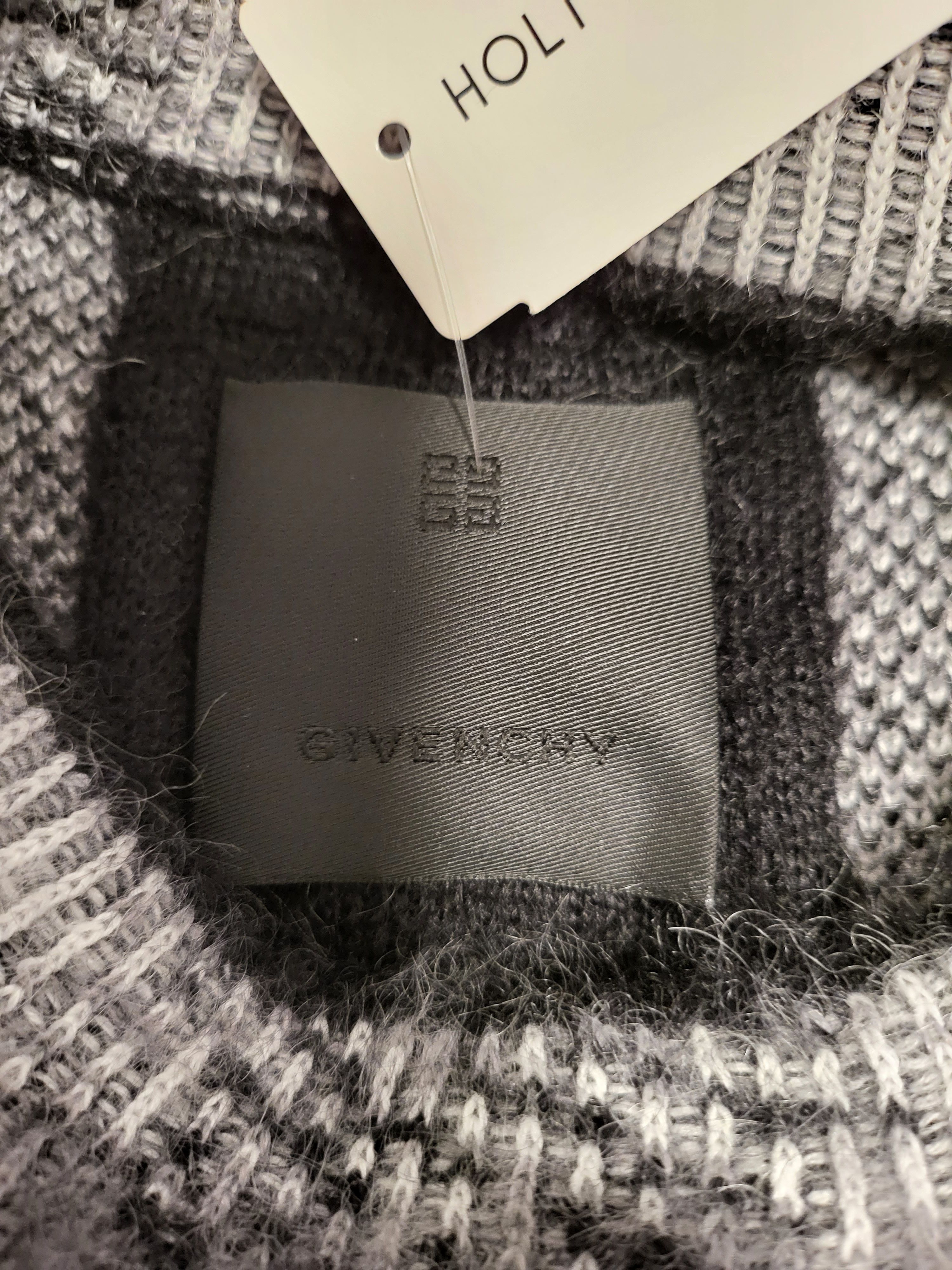 Givenchy 4G Checked Mohair Sweater Size US L / EU 52-54 / 3 - 5 Thumbnail