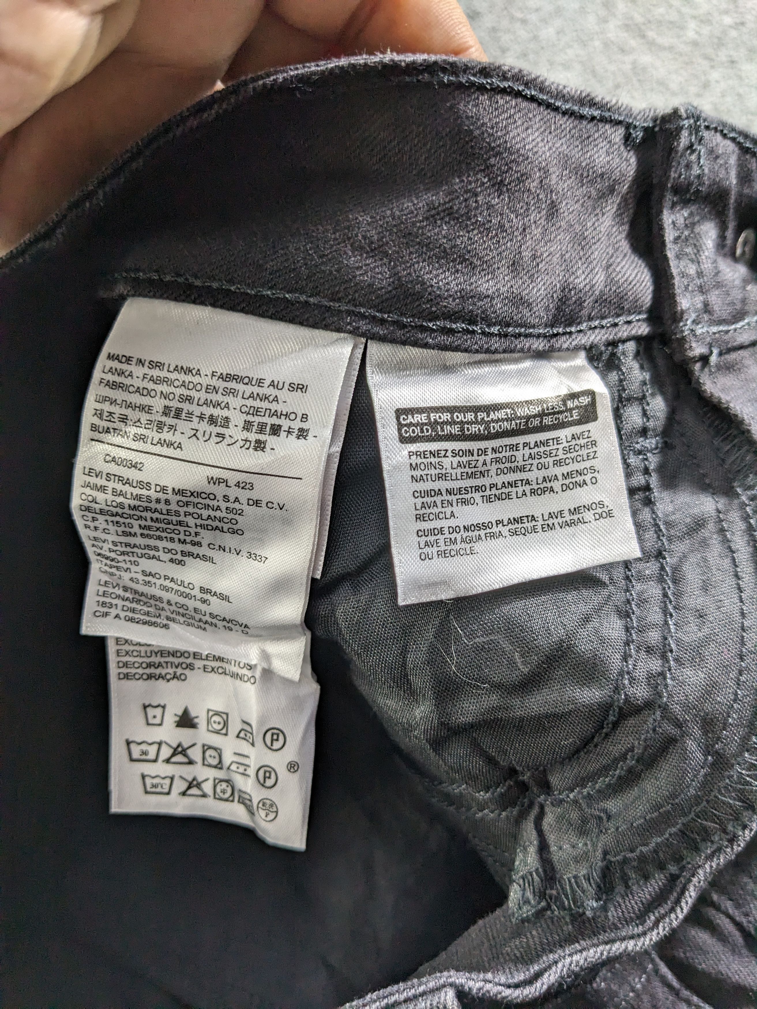 Levi's × Vintage Vintage Levis Legging Jeans-P42 Size 29" - 11 Thumbnail