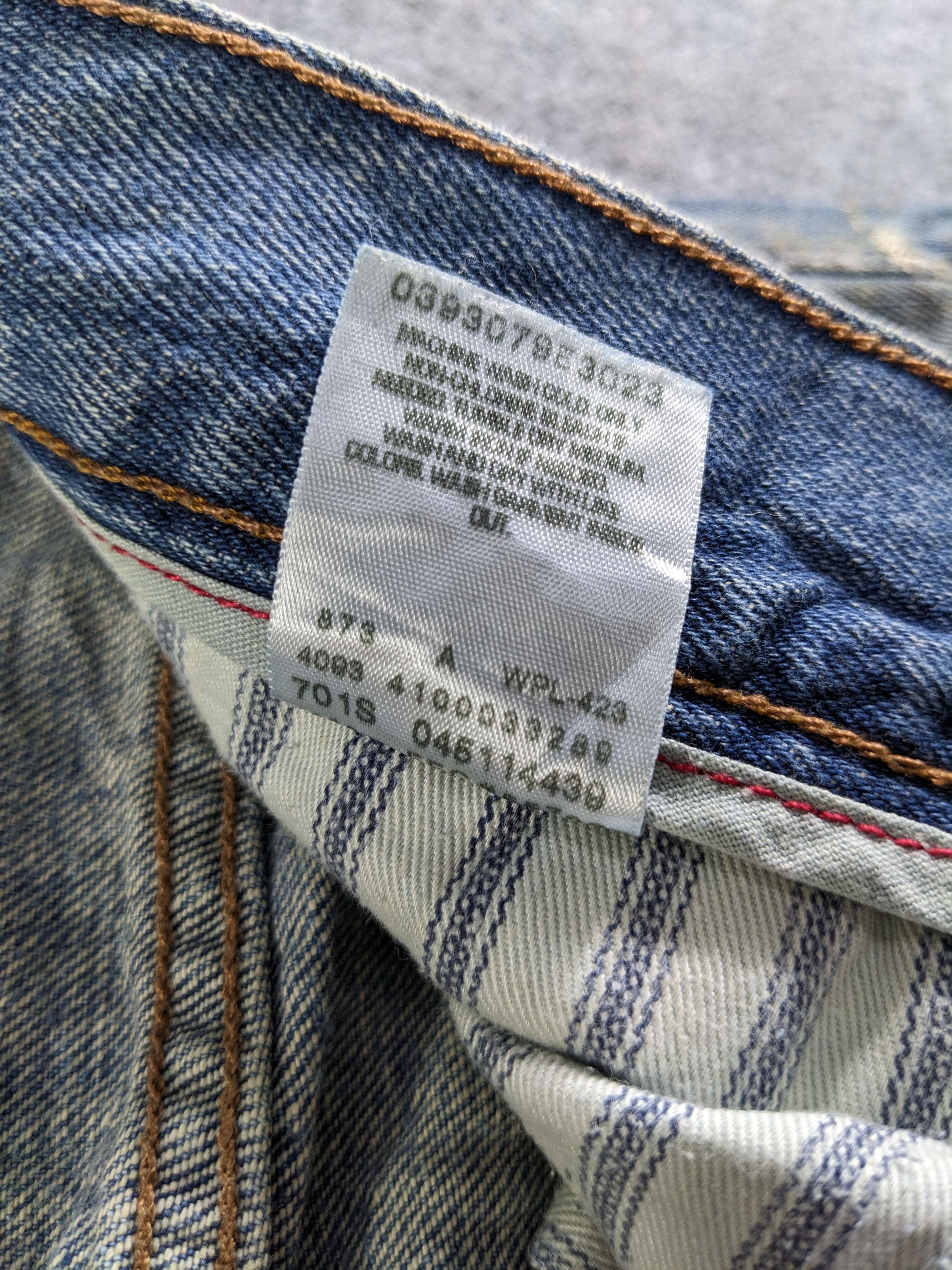 Levi's × Vintage Vintage Levis 511 Jeans-P51 Size US 32 / EU 48 - 10 Thumbnail