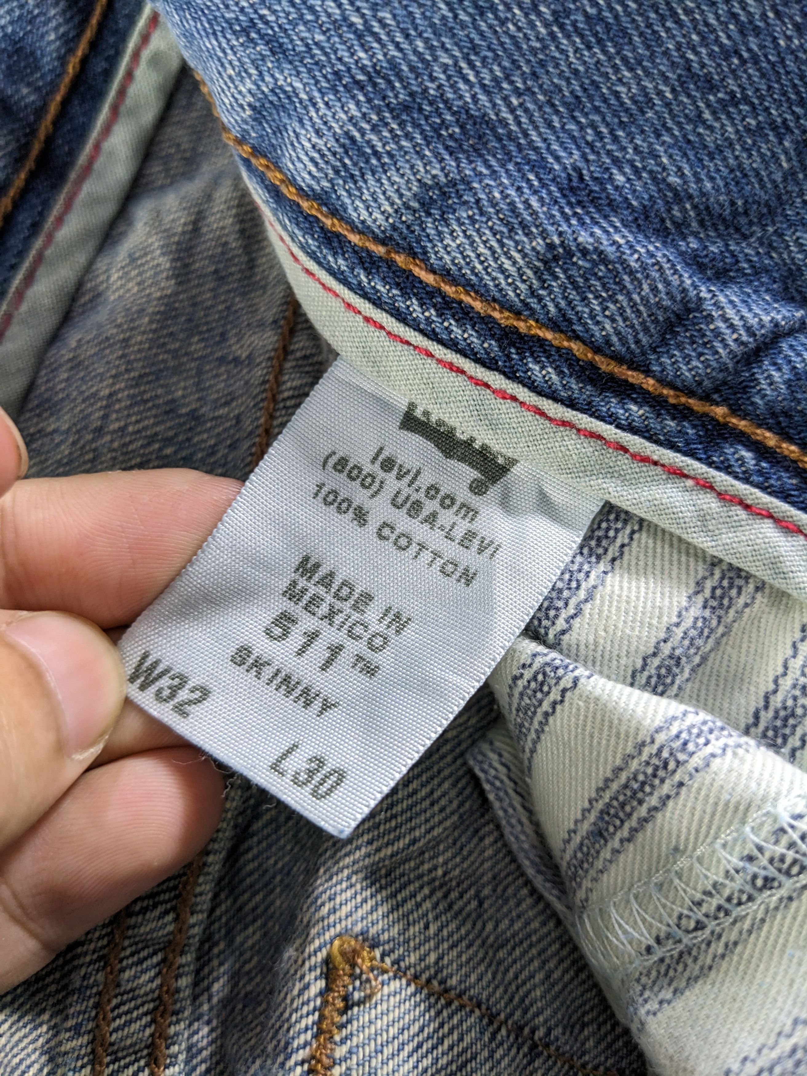 Levi's × Vintage Vintage Levis 511 Jeans-P51 Size US 32 / EU 48 - 9 Thumbnail