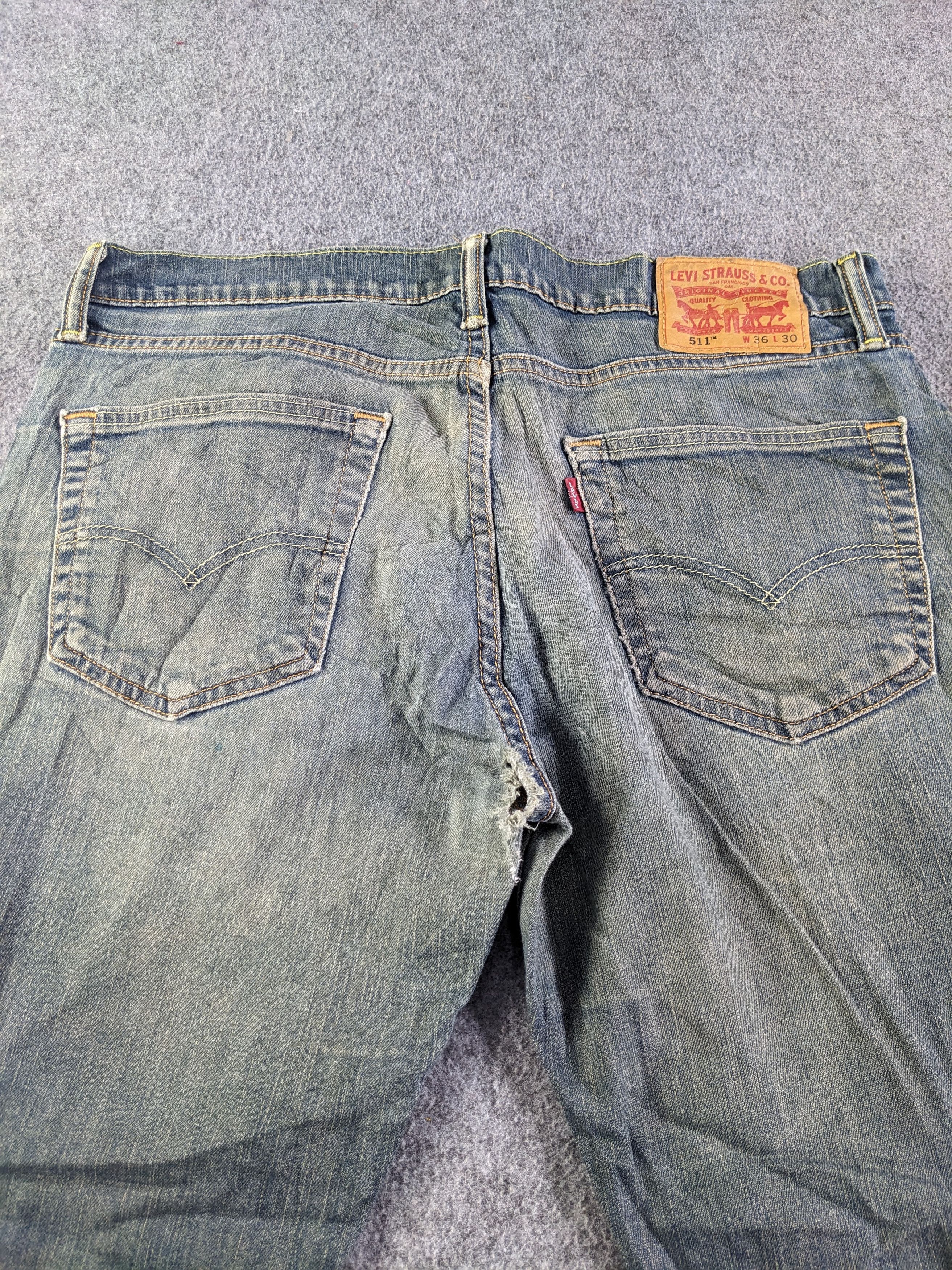 Levi's × Vintage Vintage Levis 511 Jeans-P50 Size US 36 / EU 52 - 4 Thumbnail