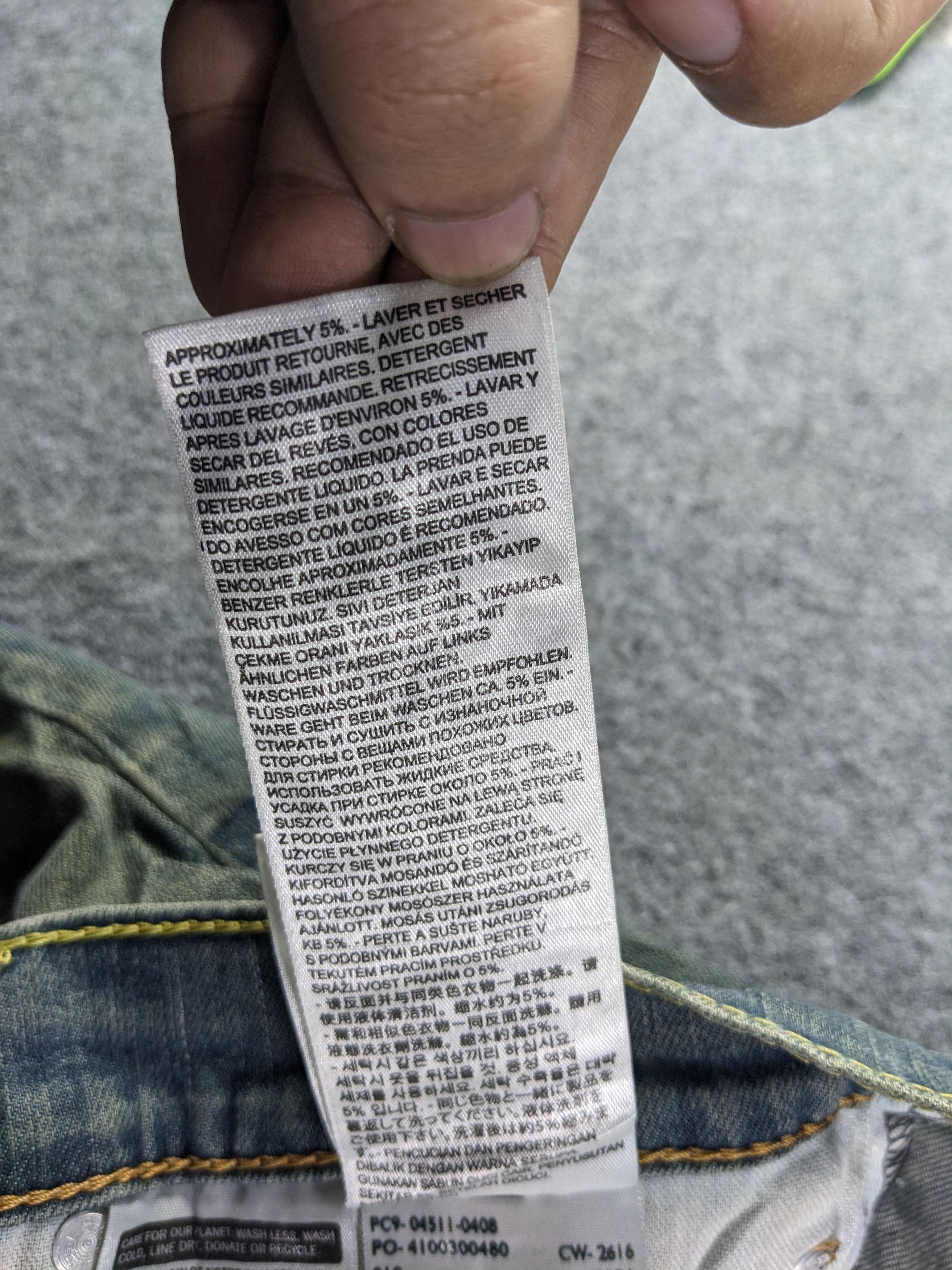 Levi's × Vintage Vintage Levis 511 Jeans-P50 Size US 36 / EU 52 - 12 Thumbnail