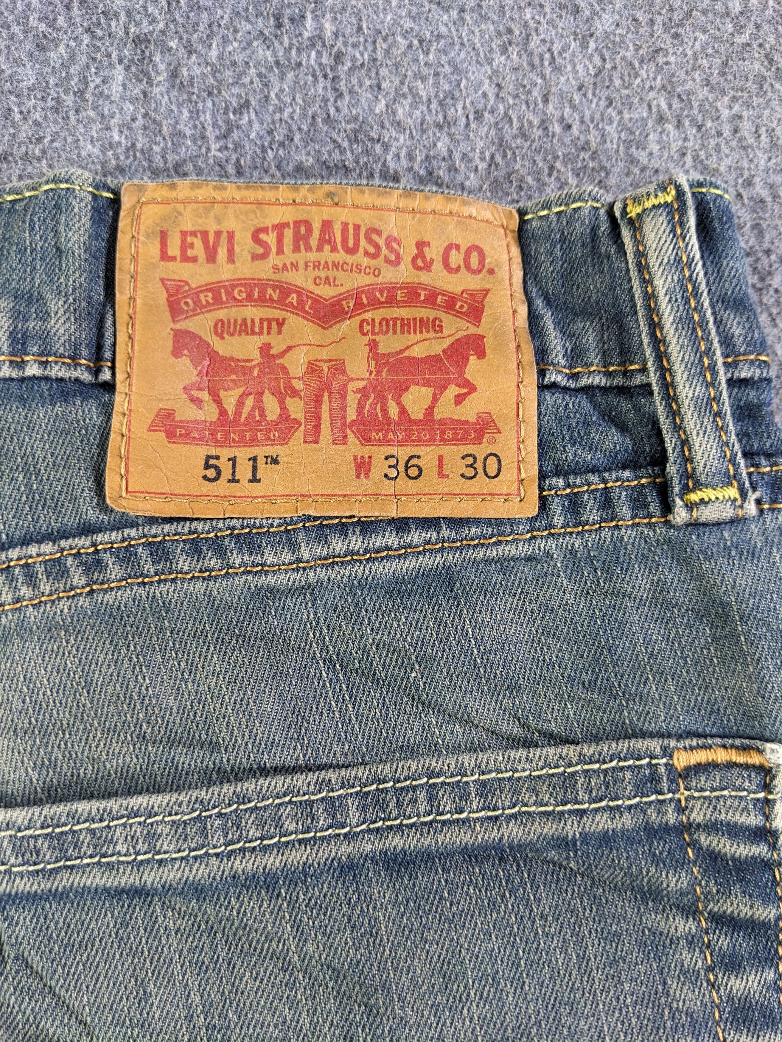 Levi's × Vintage Vintage Levis 511 Jeans-P50 Size US 36 / EU 52 - 5 Thumbnail
