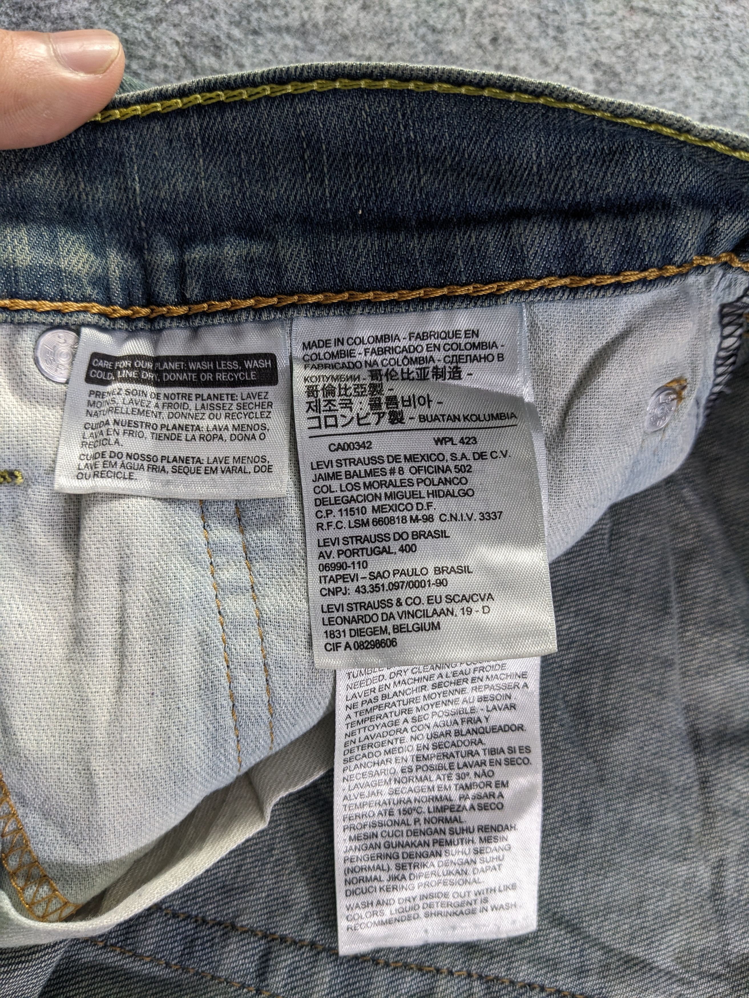 Levi's × Vintage Vintage Levis 511 Jeans-P50 Size US 36 / EU 52 - 10 Thumbnail
