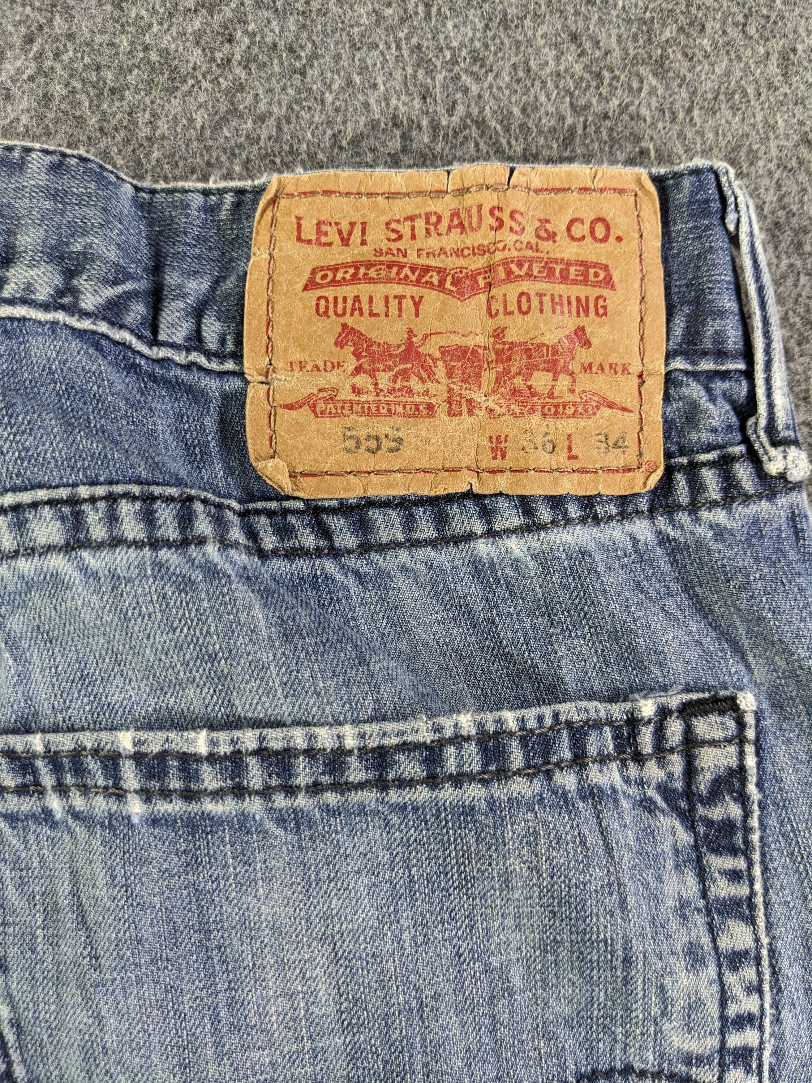 Levi's × Vintage Vintage Levis 559 Jeans-P48 Size US 36 / EU 52 - 5 Thumbnail