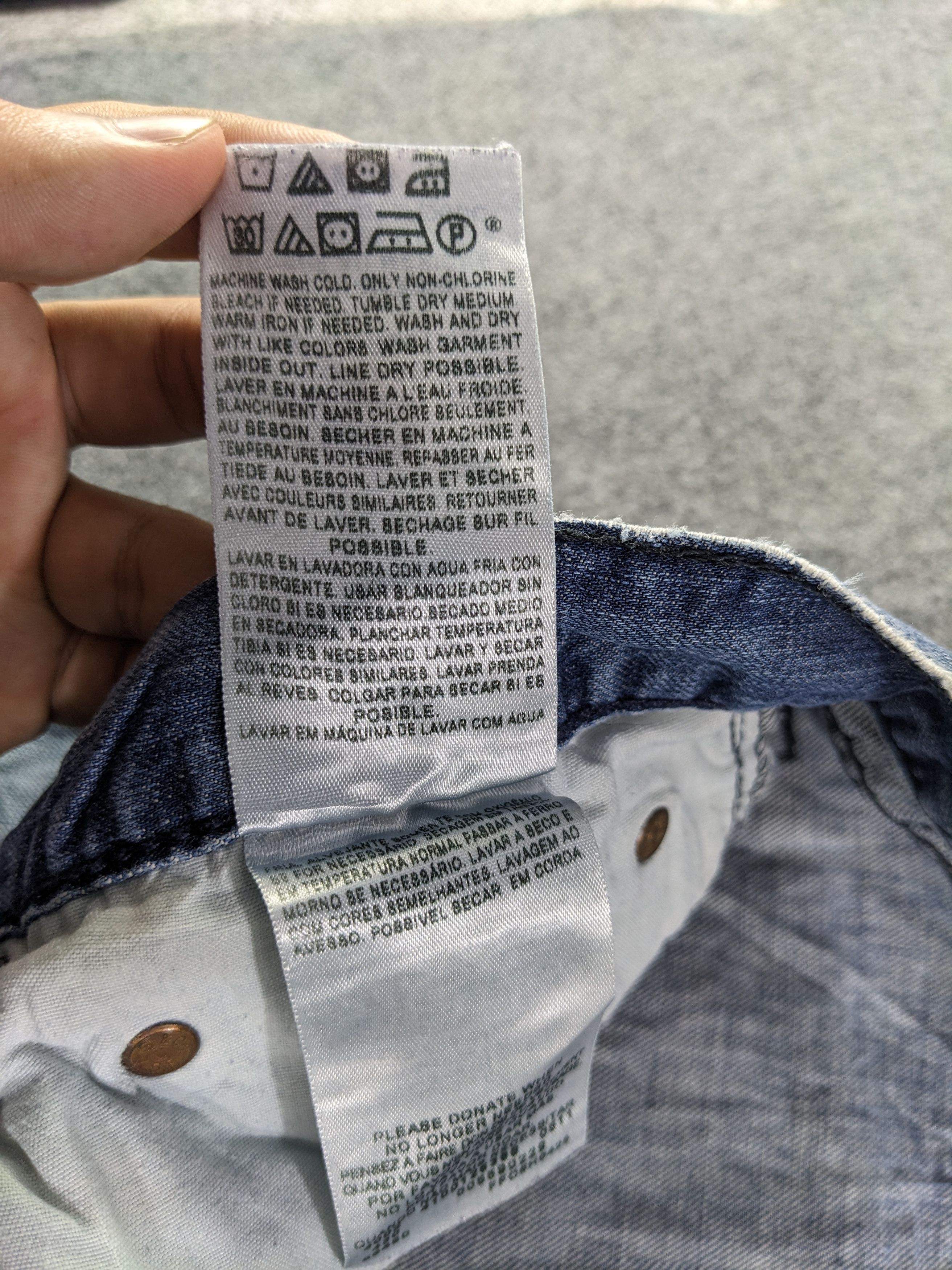 Levi's × Vintage Vintage Levis 559 Jeans-P48 Size US 36 / EU 52 - 11 Thumbnail