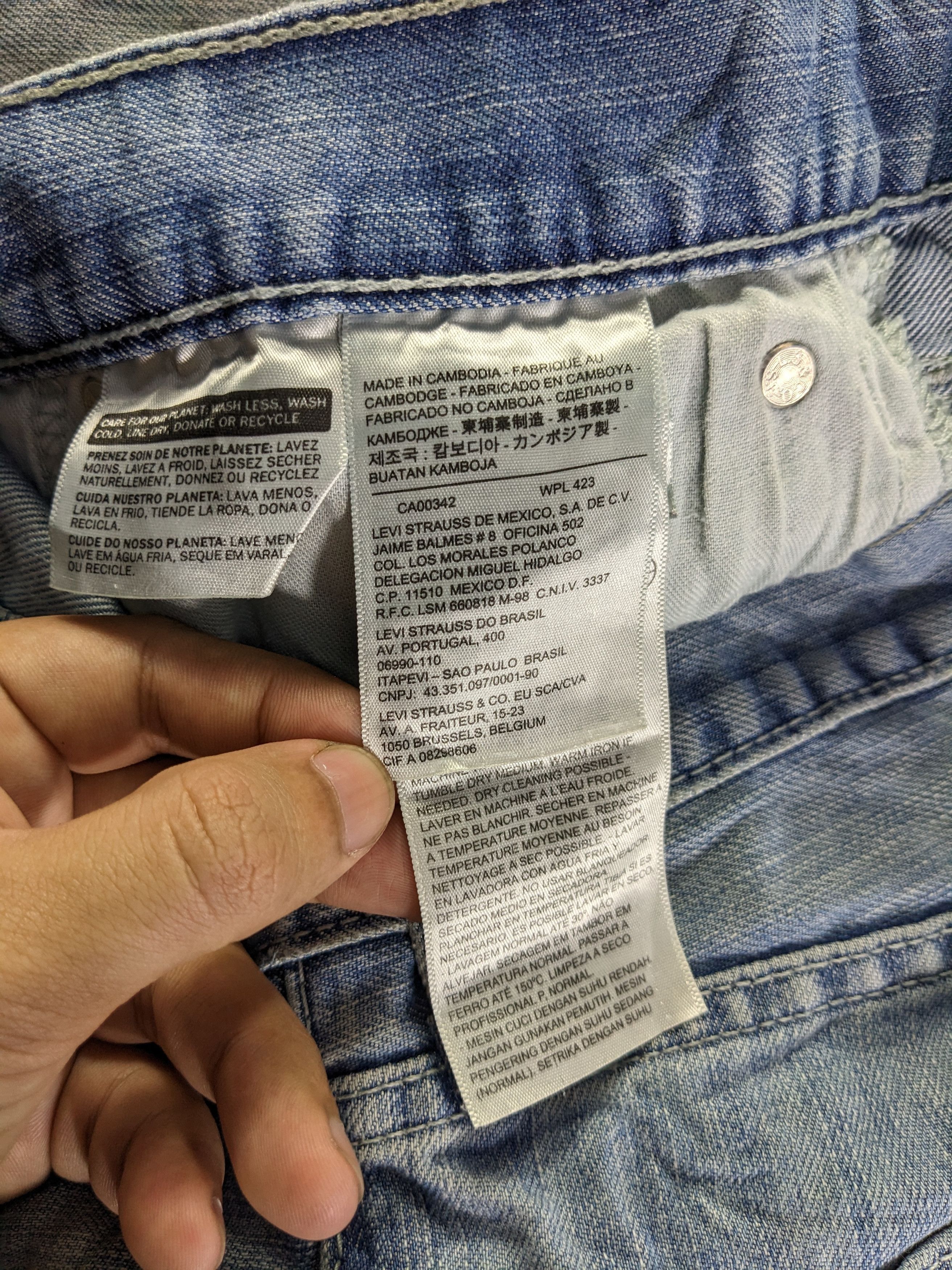 Levi's × Vintage Vintage Levis 511 Jeans-P47 Size US 31 - 9 Thumbnail