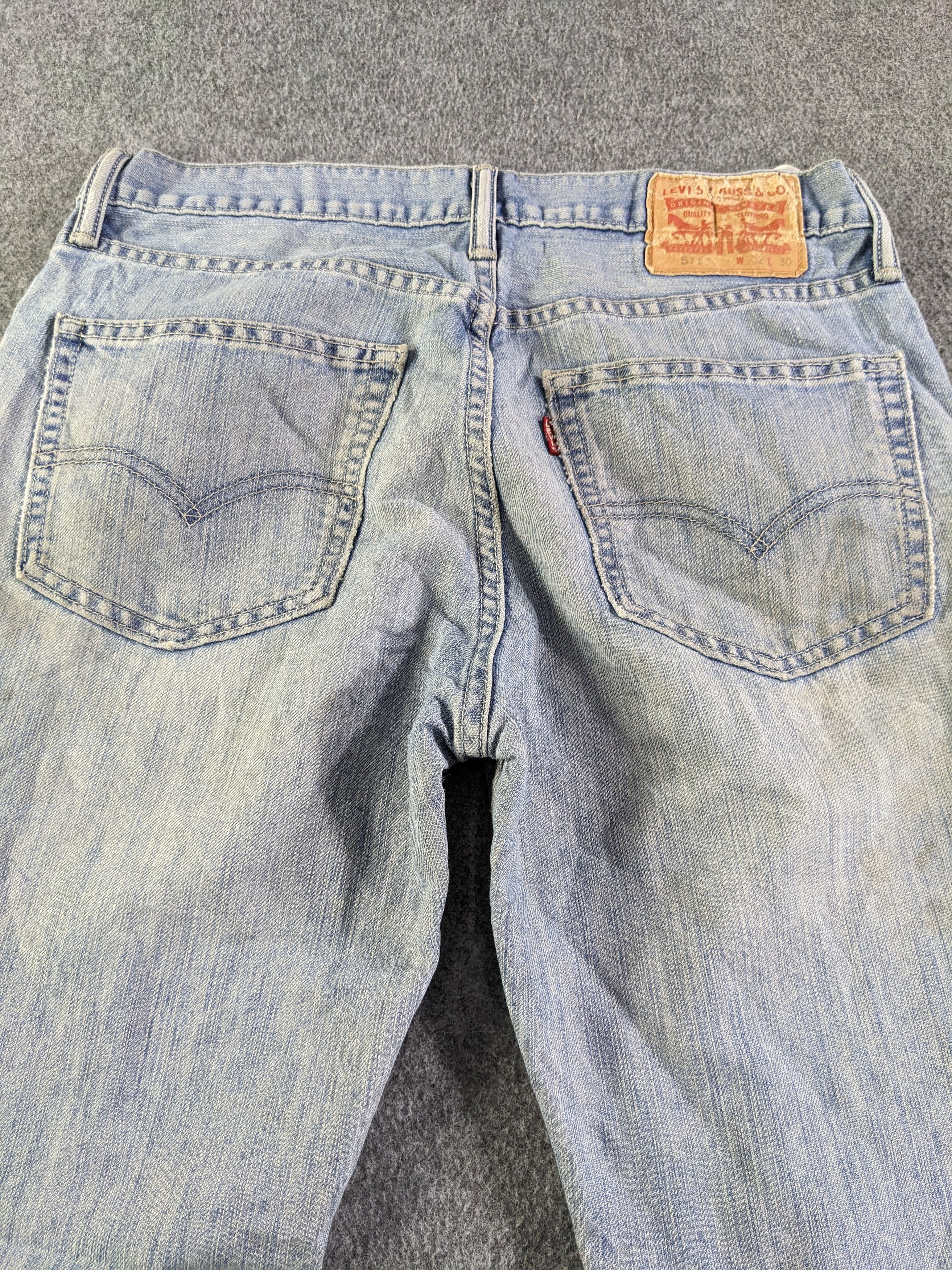 Levi's × Vintage Vintage Levis 511 Jeans-P47 Size US 31 - 4 Thumbnail