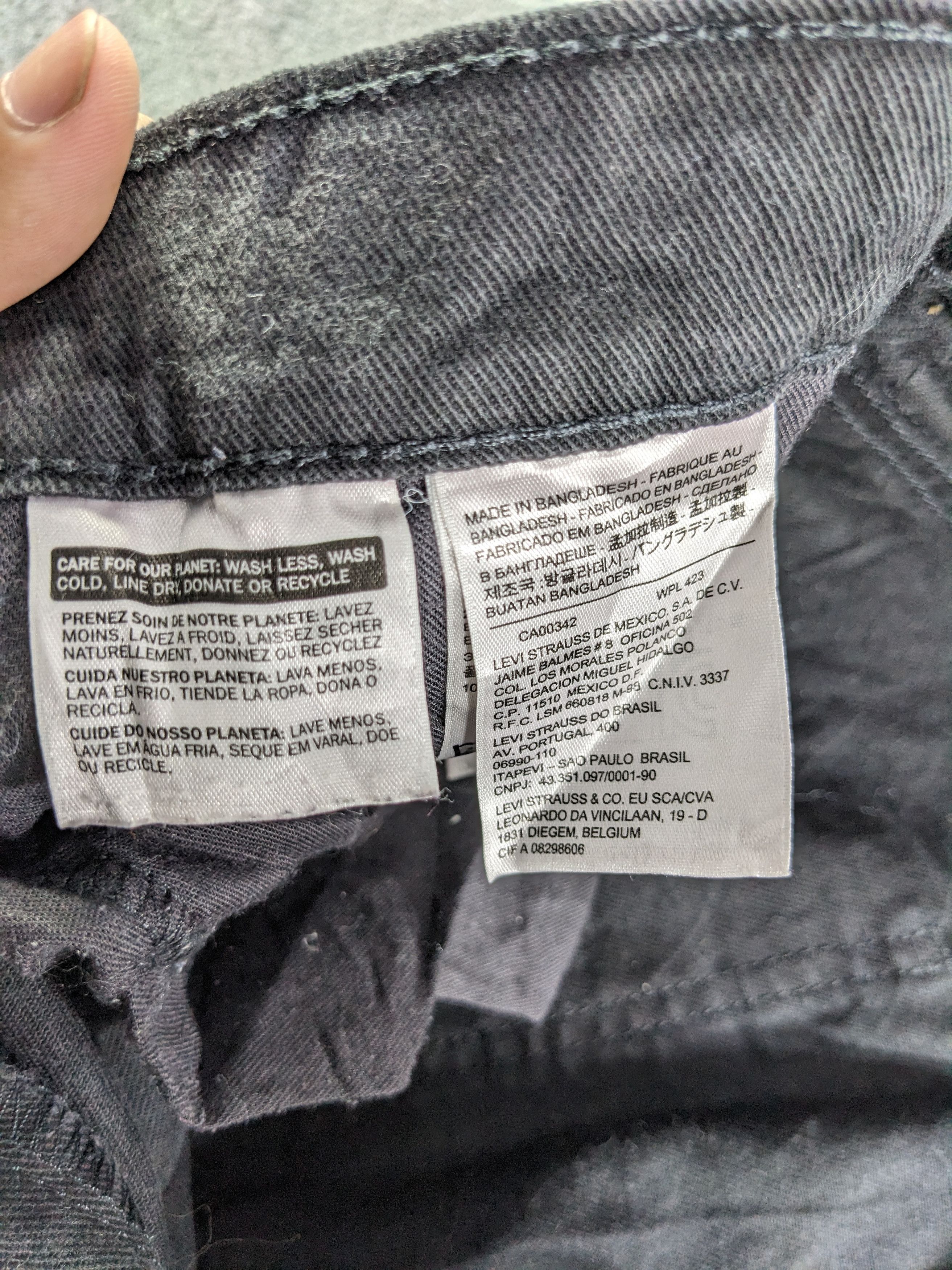 Levi's × Vintage Vintage Levis 513 Jeans-P46 Size US 35 - 10 Thumbnail