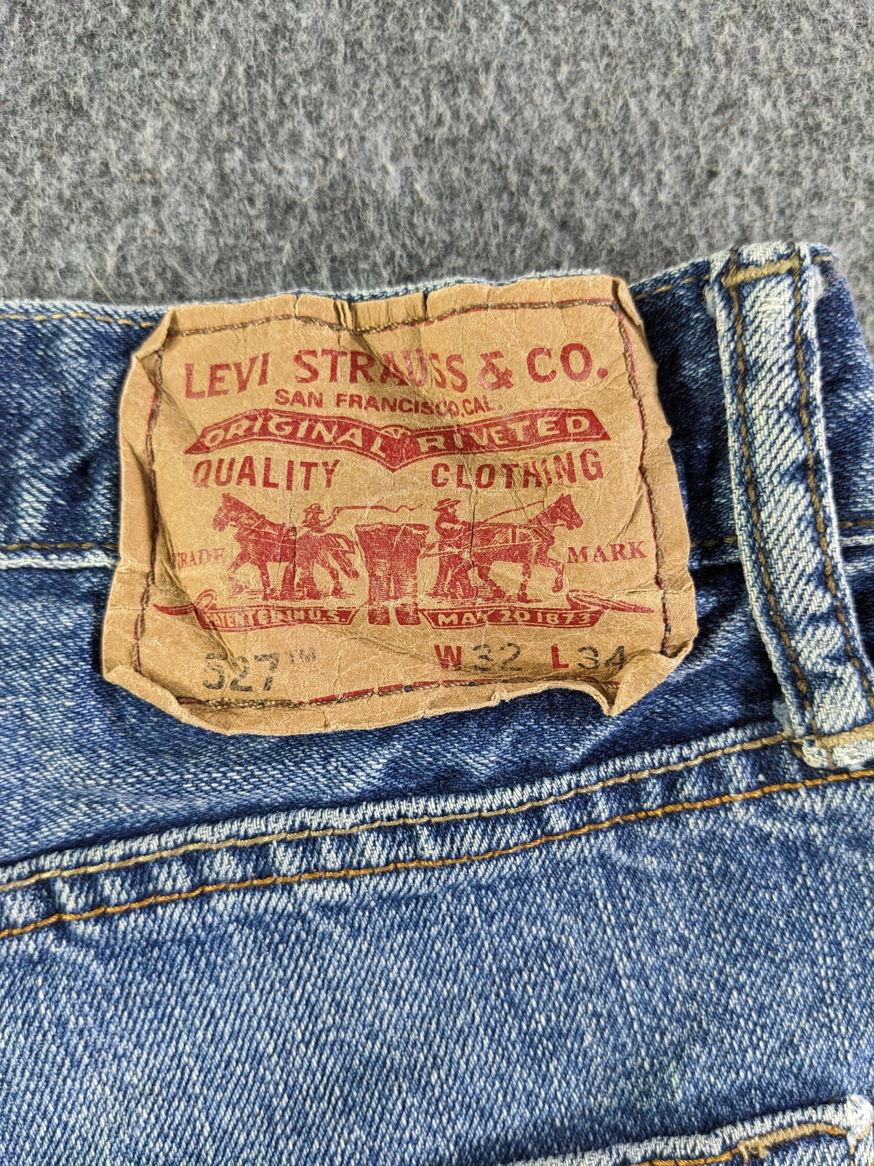 Levi's × Vintage Vintage Levis 527 Jeans-P45 Size US 33 - 5 Thumbnail