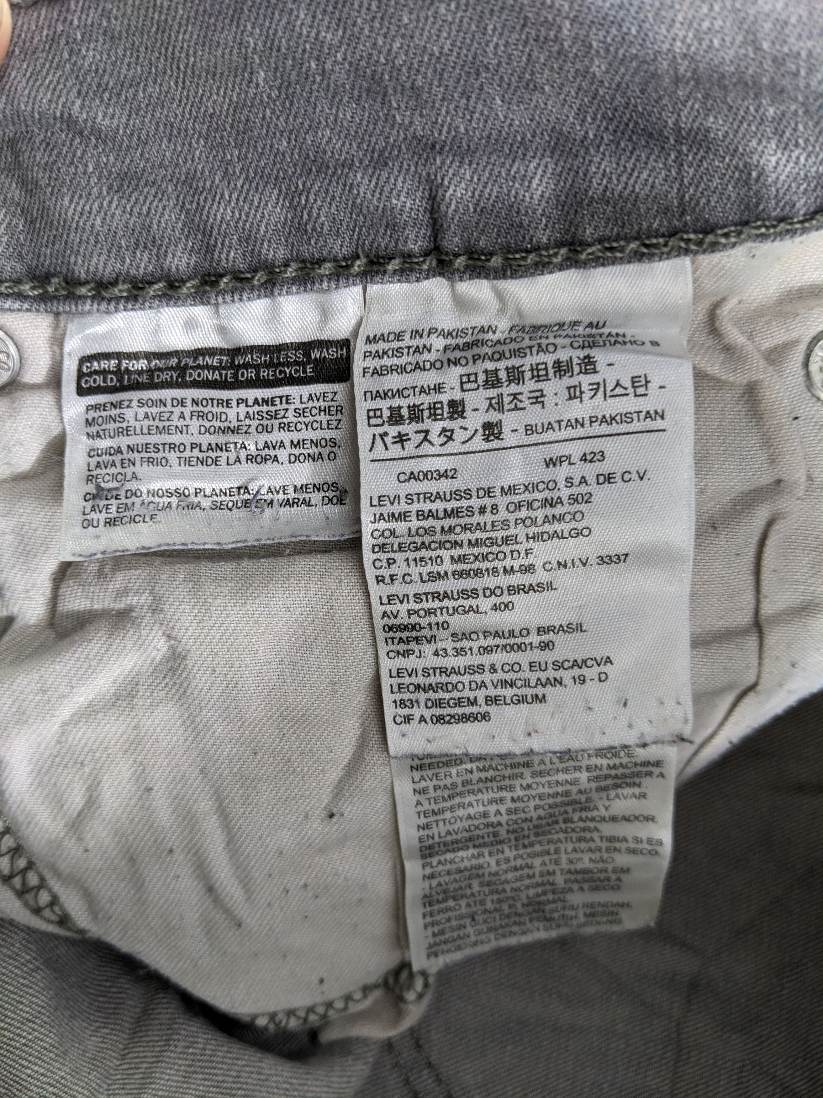 Levi's × Vintage Vintage Levis 511 Jeans-P41 Size US 34 / EU 50 - 10 Thumbnail
