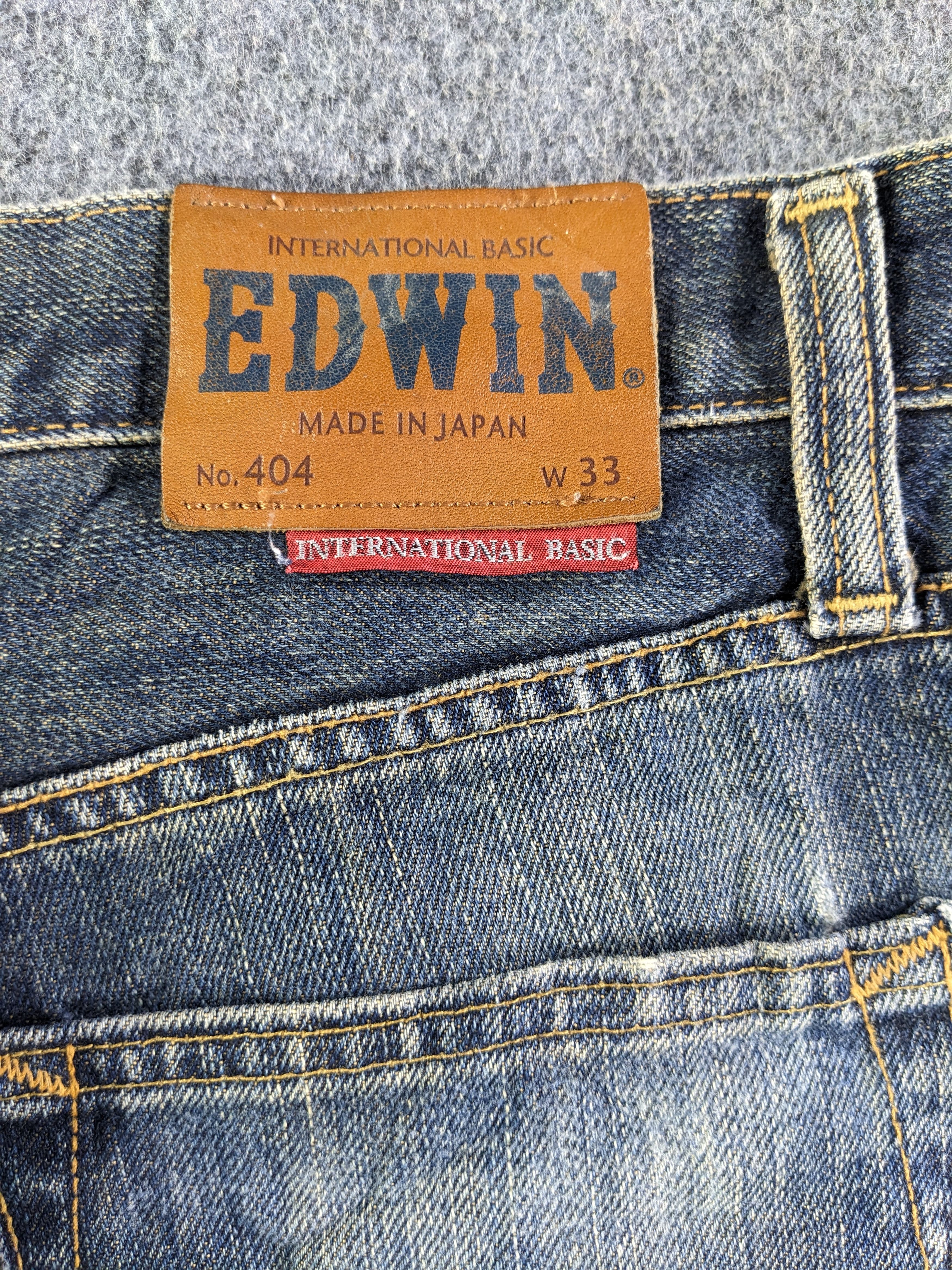 Edwin × Vintage Vintage Edwin 404 Jeans-P29 Size US 35 - 5 Thumbnail